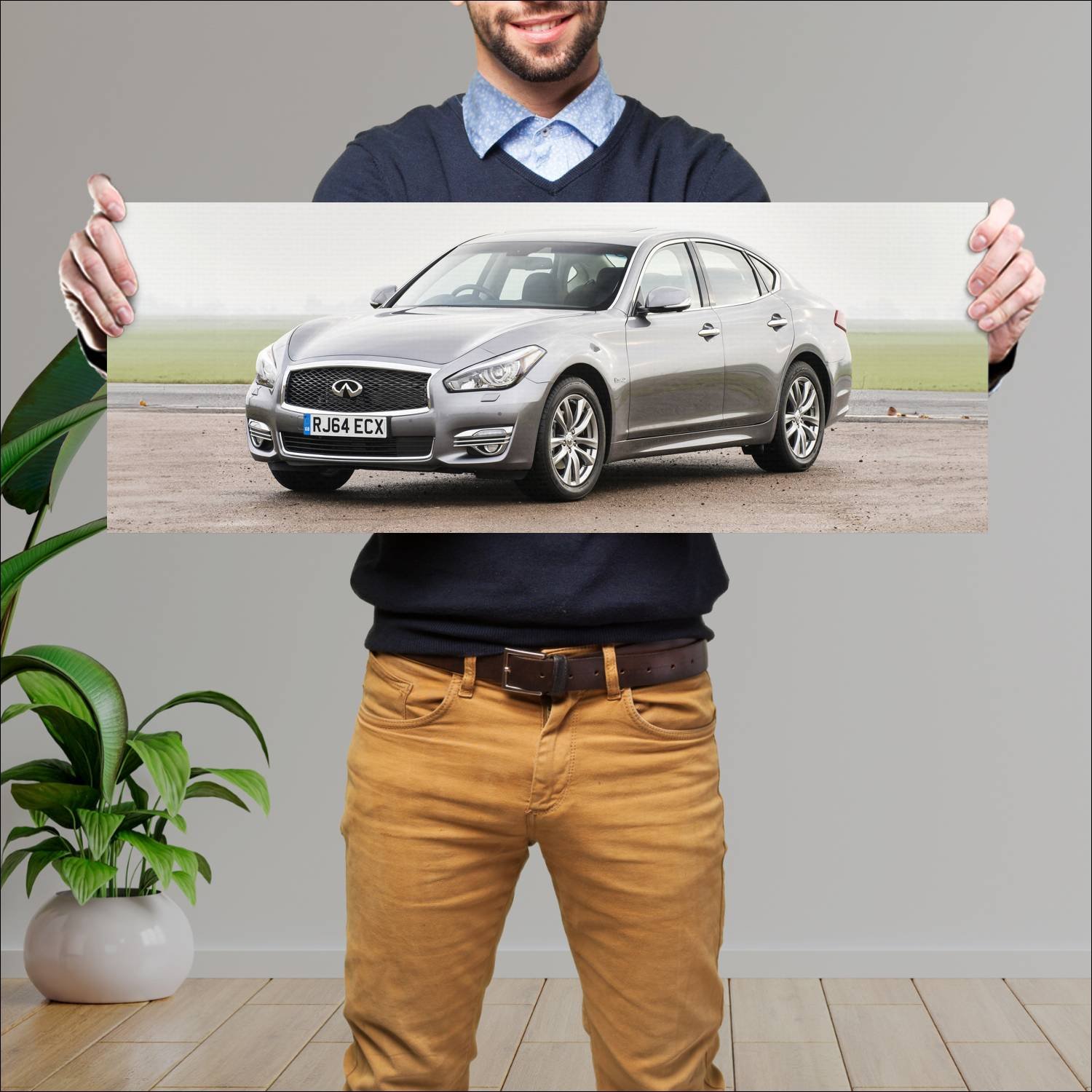 Cuadro grande 30x80cm 2015 infiniti q70 hybrid uk 166 Infiniti