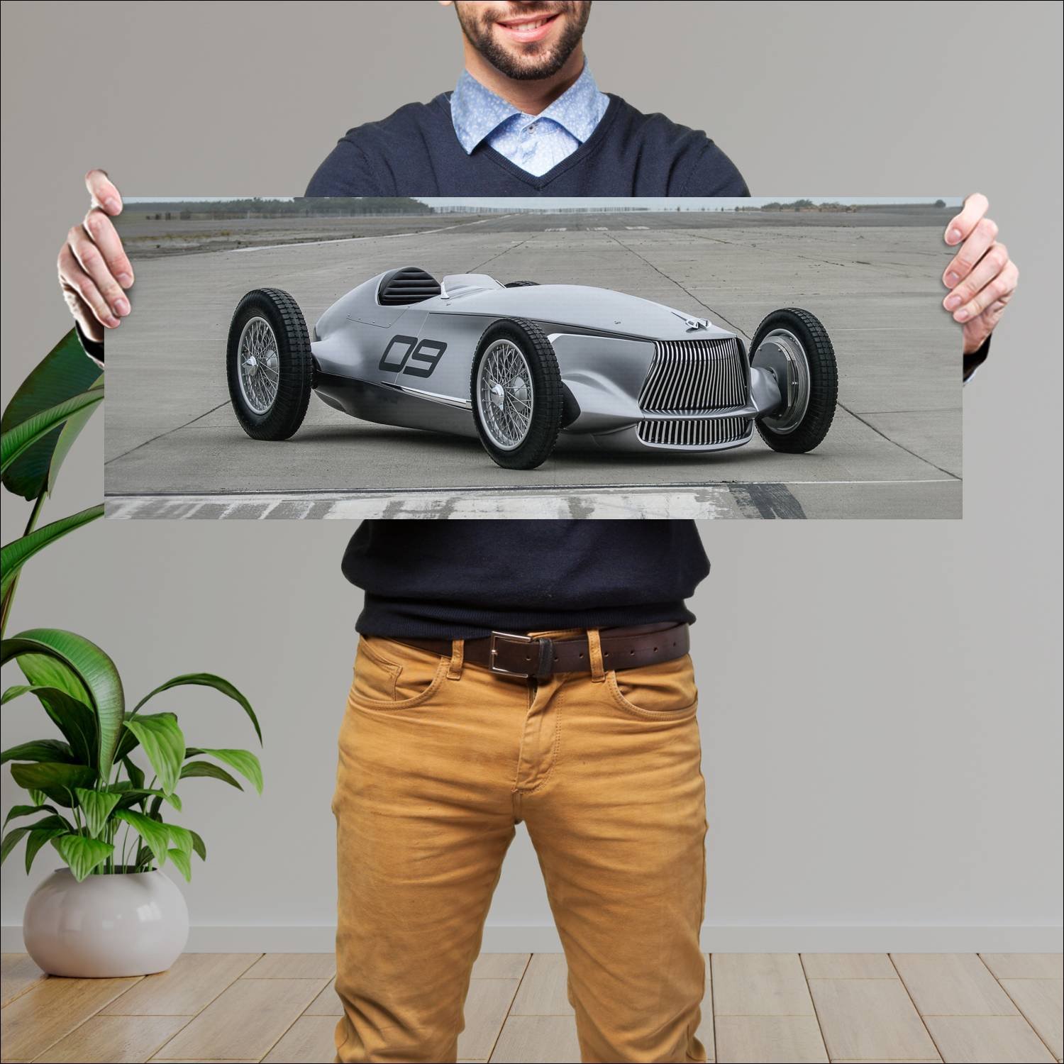 Cuadro grande 30x80cm 2017 infiniti prototype 9 72 200 Infiniti