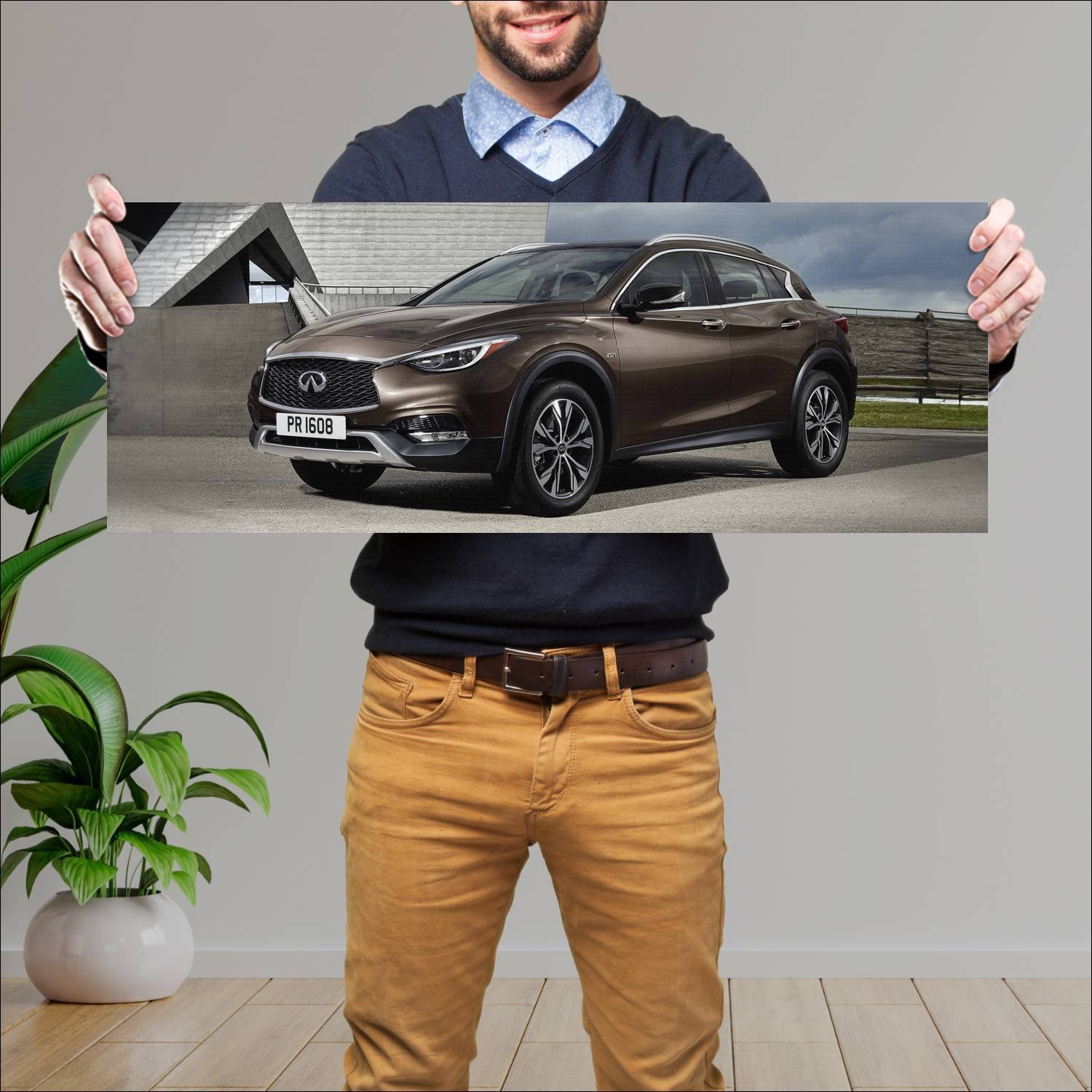 Cuadro grande 30x80cm 2017 infiniti qx30 awd eu 36 205 Infiniti