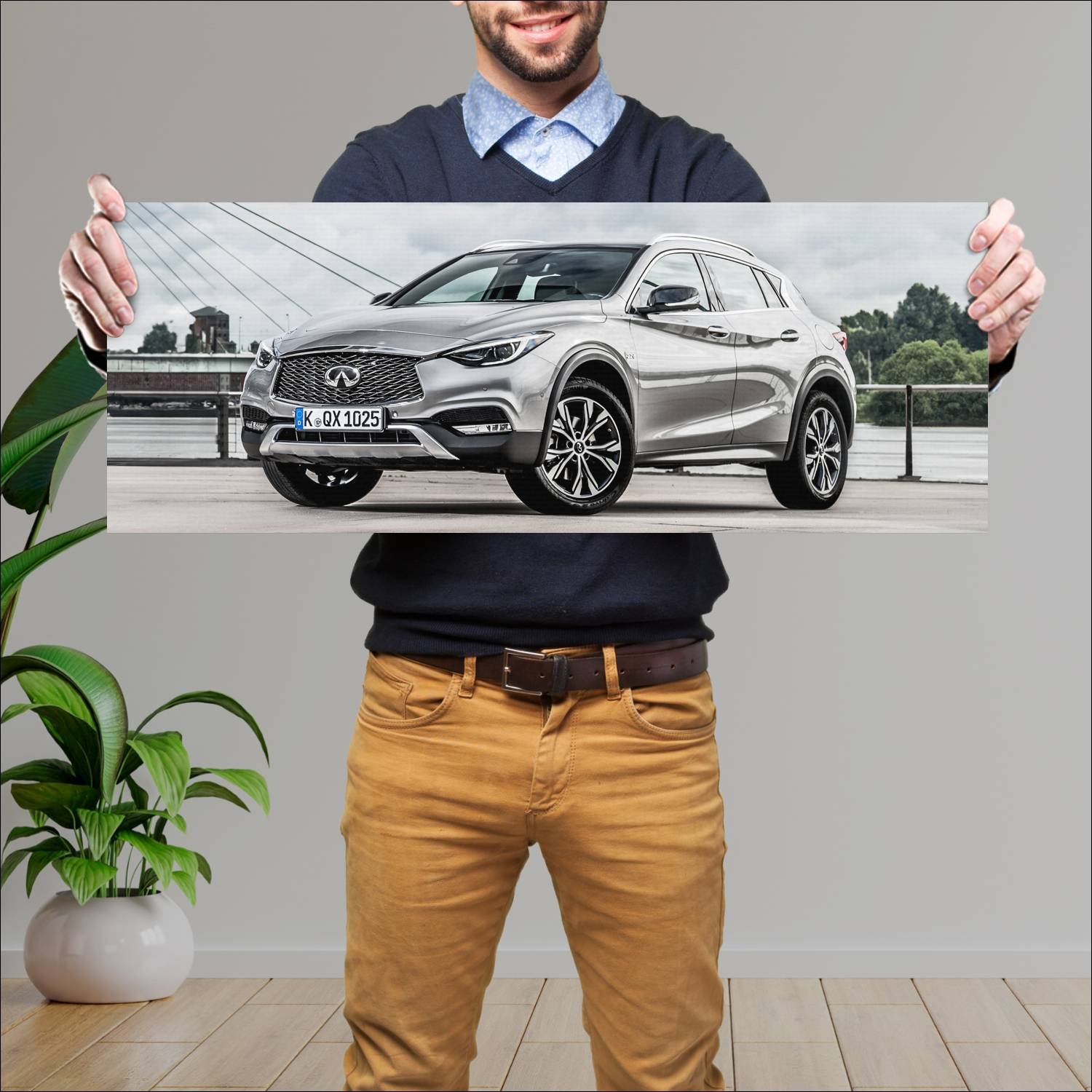 Cuadro grande 30x80cm 2017 infiniti qx30 awd eu 67 206 Infiniti