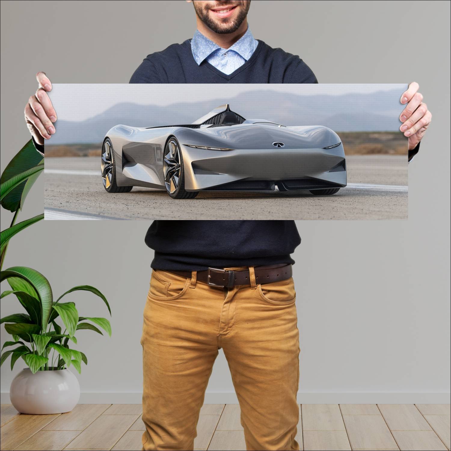 Cuadro grande 30x80cm 2018 infiniti prototype 10 7 220 Infiniti