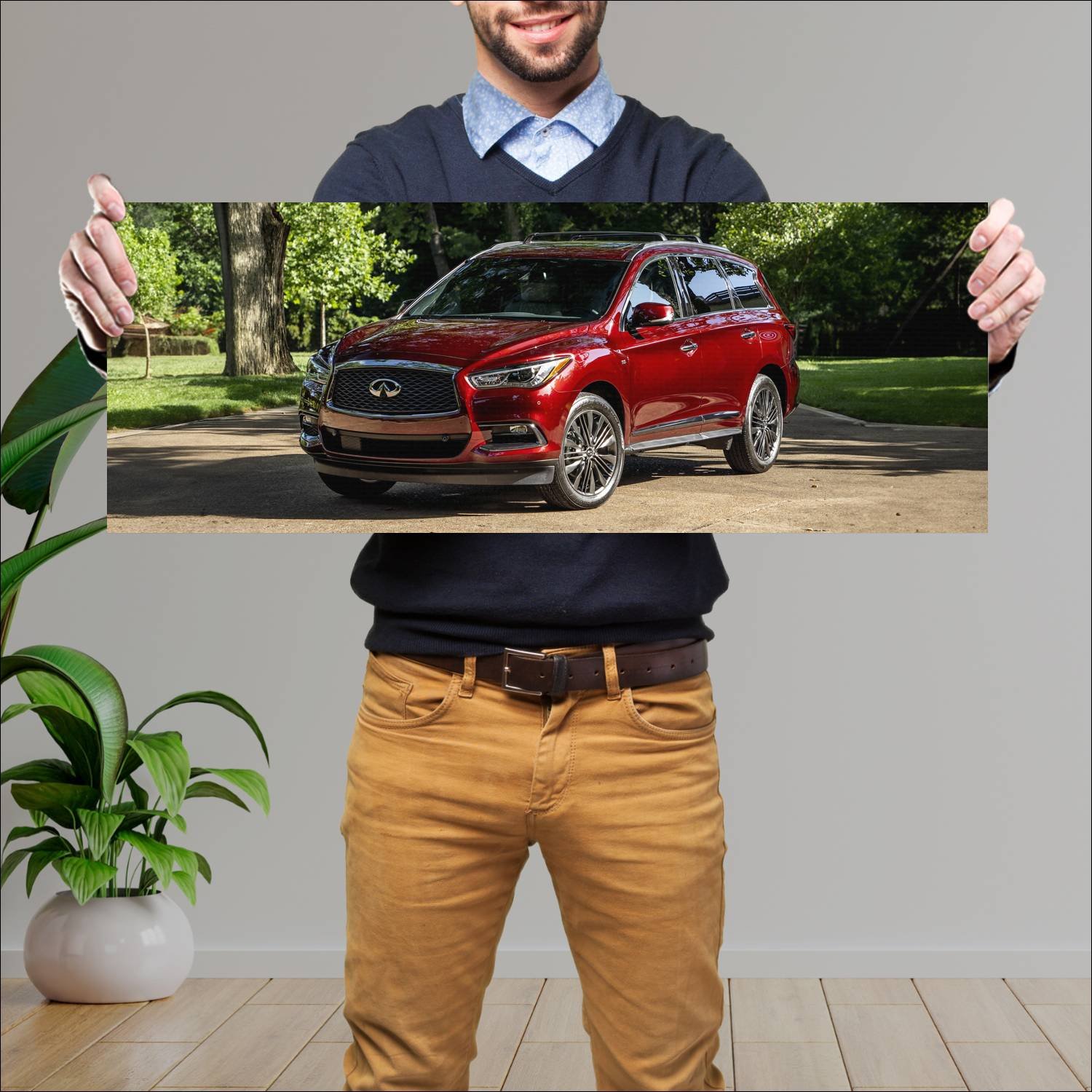 Cuadro grande 30x80cm 2019 infiniti qx60 limited 8 237 Infiniti