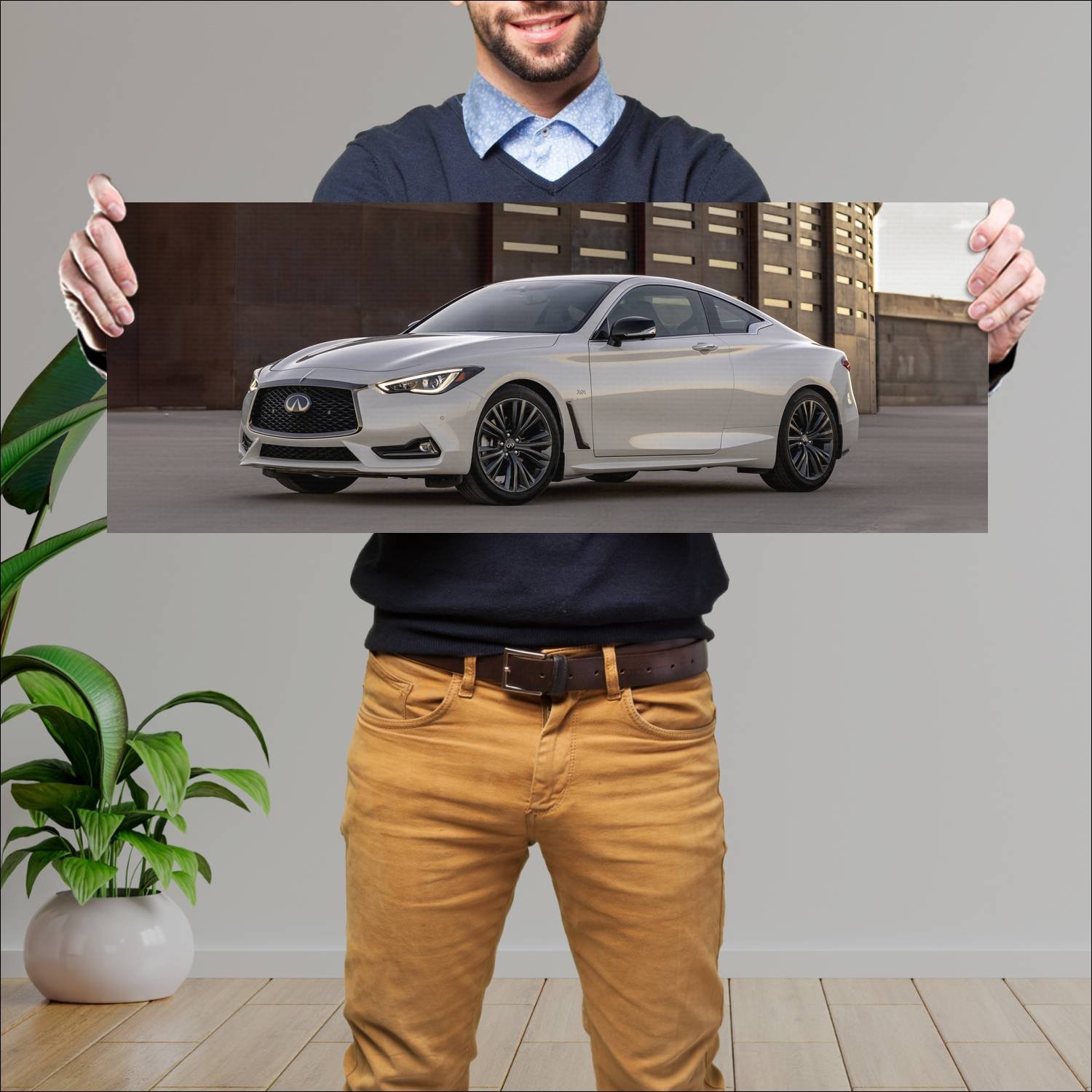 Cuadro grande 30x80cm 2020 infiniti q60 edition 30 244 Infiniti