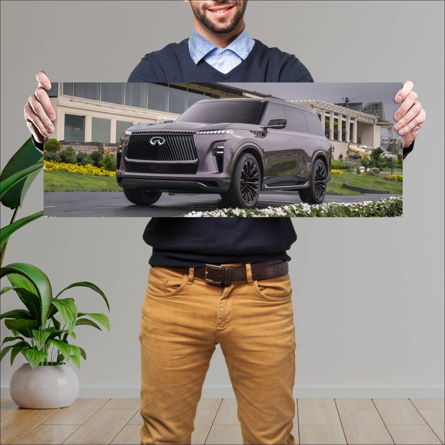 Cuadro grande 30x80cm 2023 infiniti qx monograph c 254 Infiniti