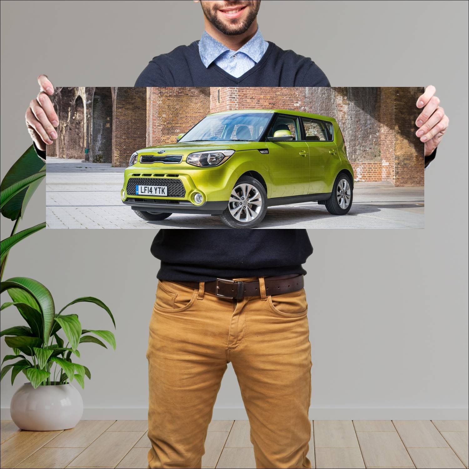 Cuadro grande 30x80cm 2014 kia soul uk auto 73 Kia