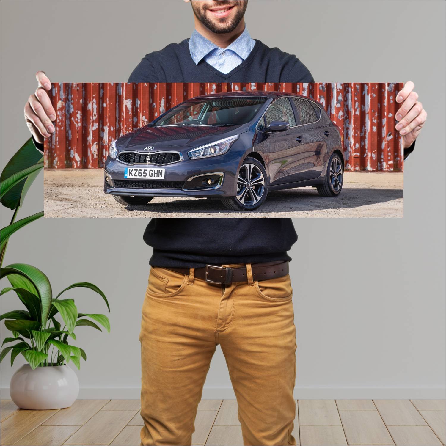 Cuadro grande 30x80cm 2015 kia ceed uk auto 80 Kia