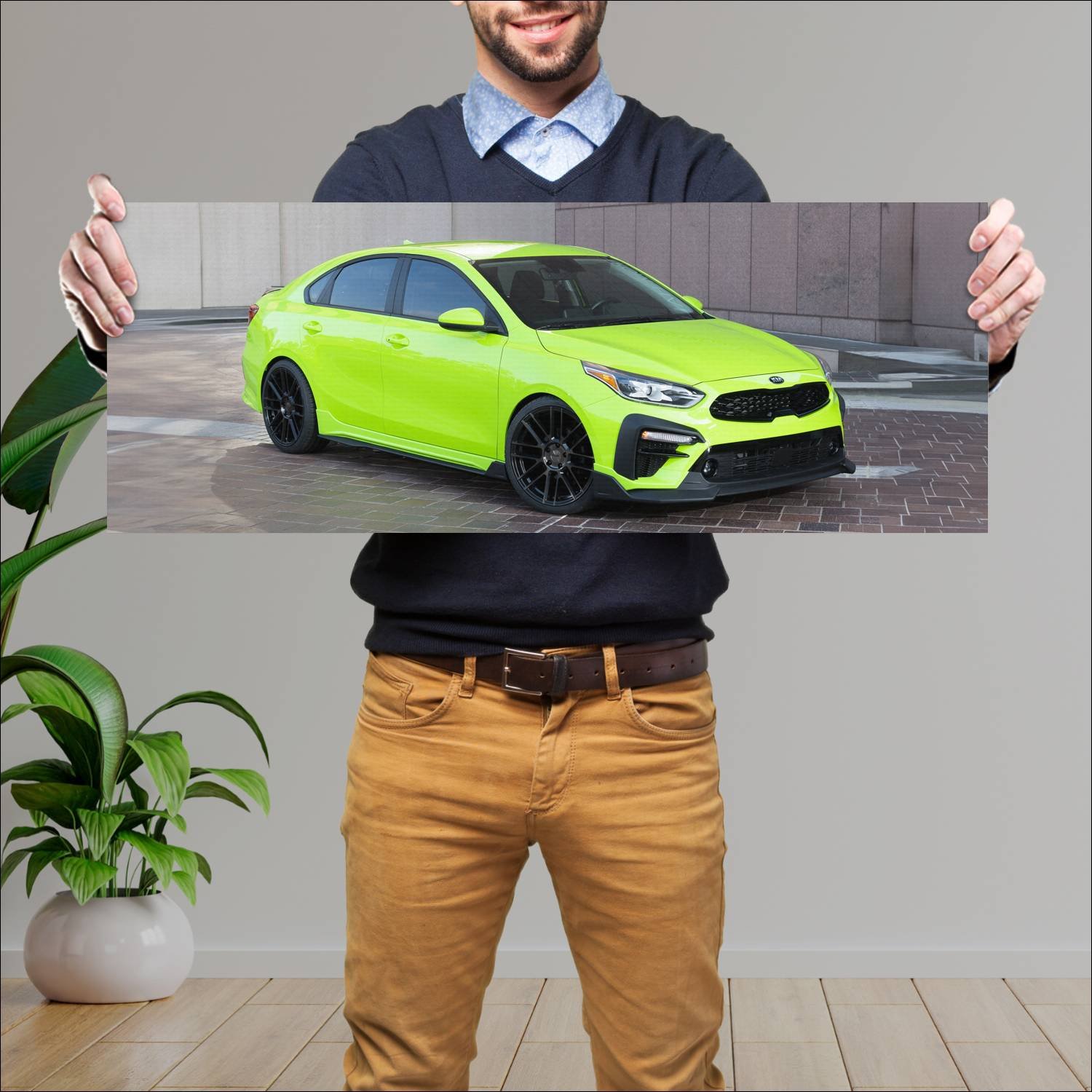 Cuadro grande 30x80cm 2018 kia forte federation 81 163 Kia
