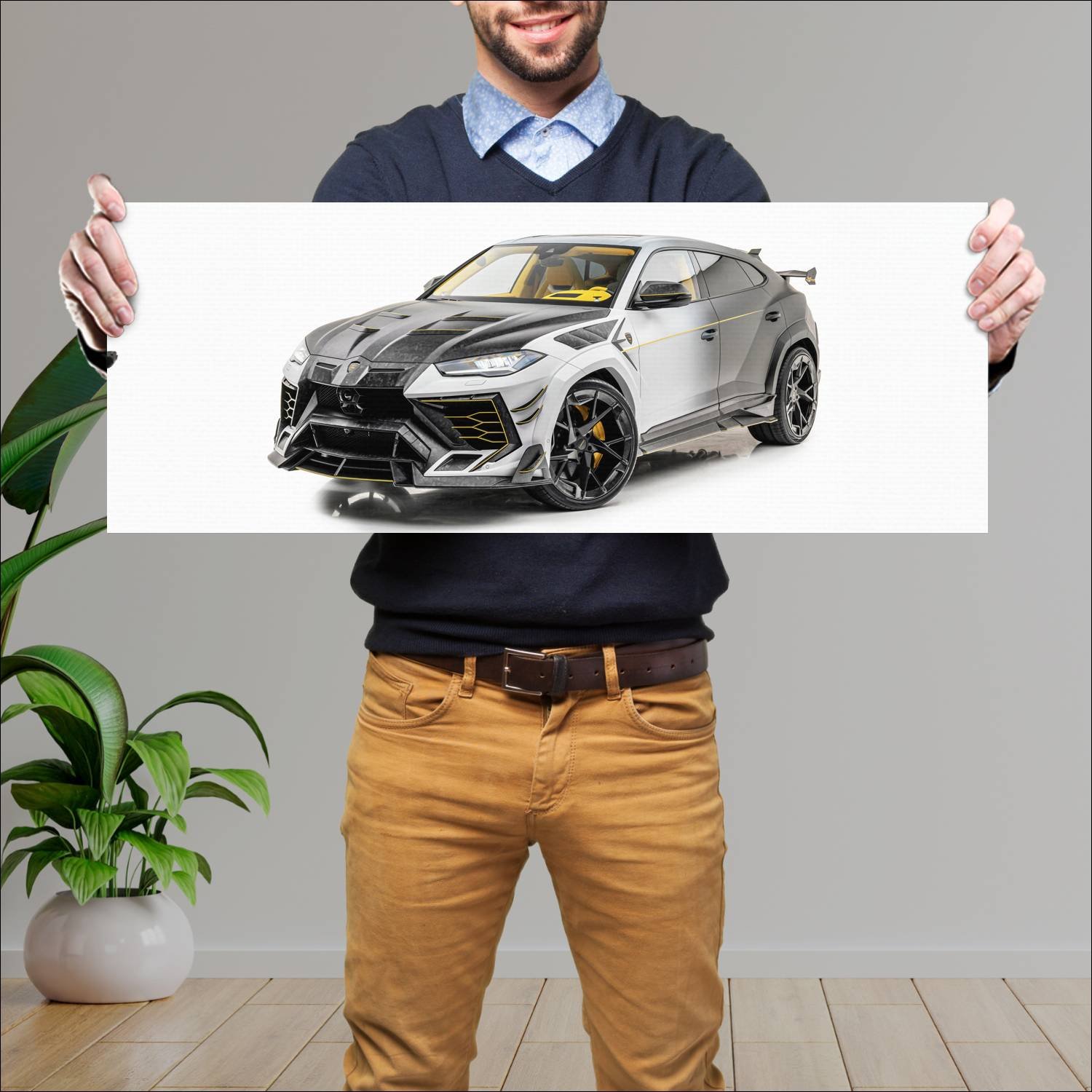 Cuadro grande 30x80cm 2023 mansory venatus evo s 1 583 Lamborghini