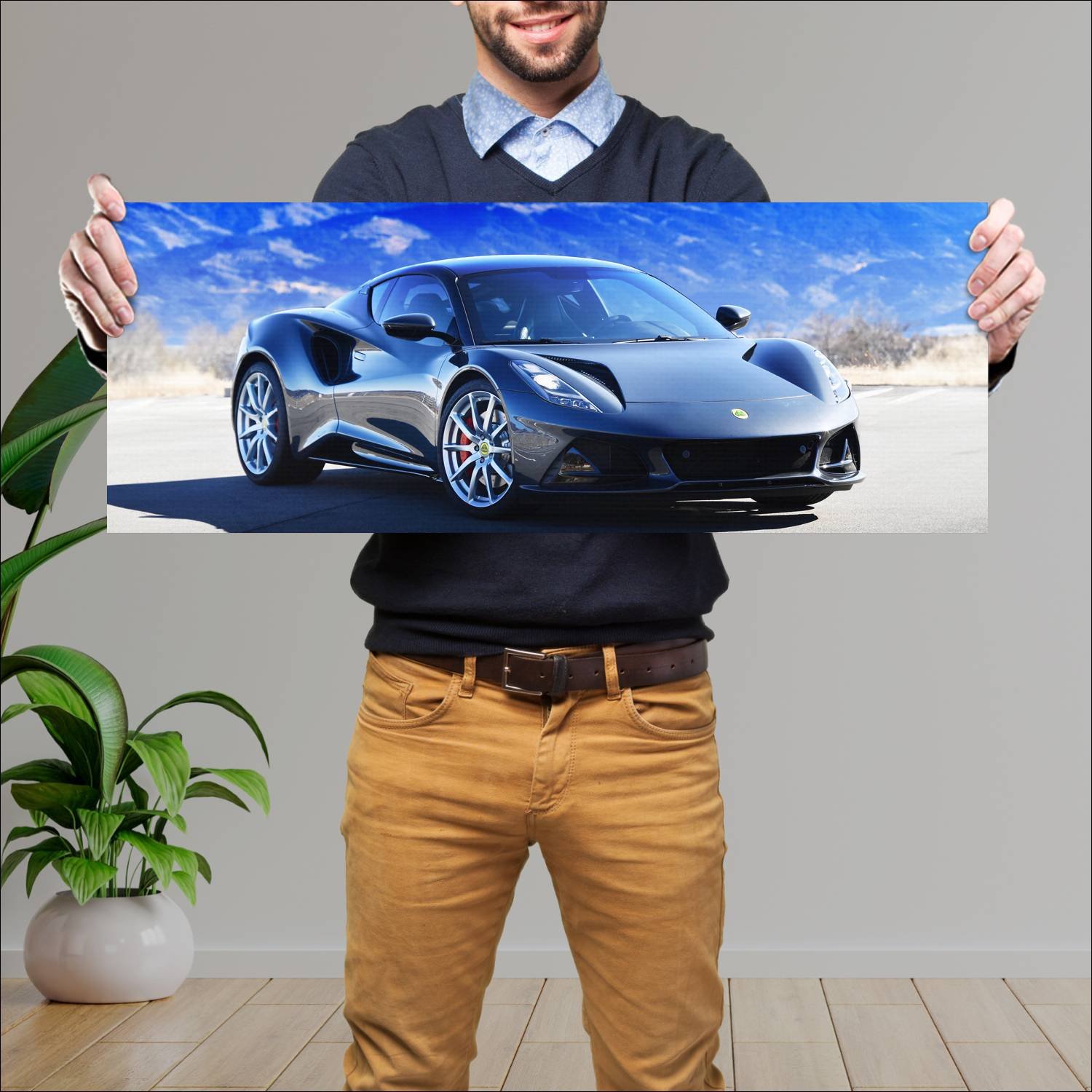 Cuadro grande 30x80cm 2022 lotus emira first editi 214 Lotus
