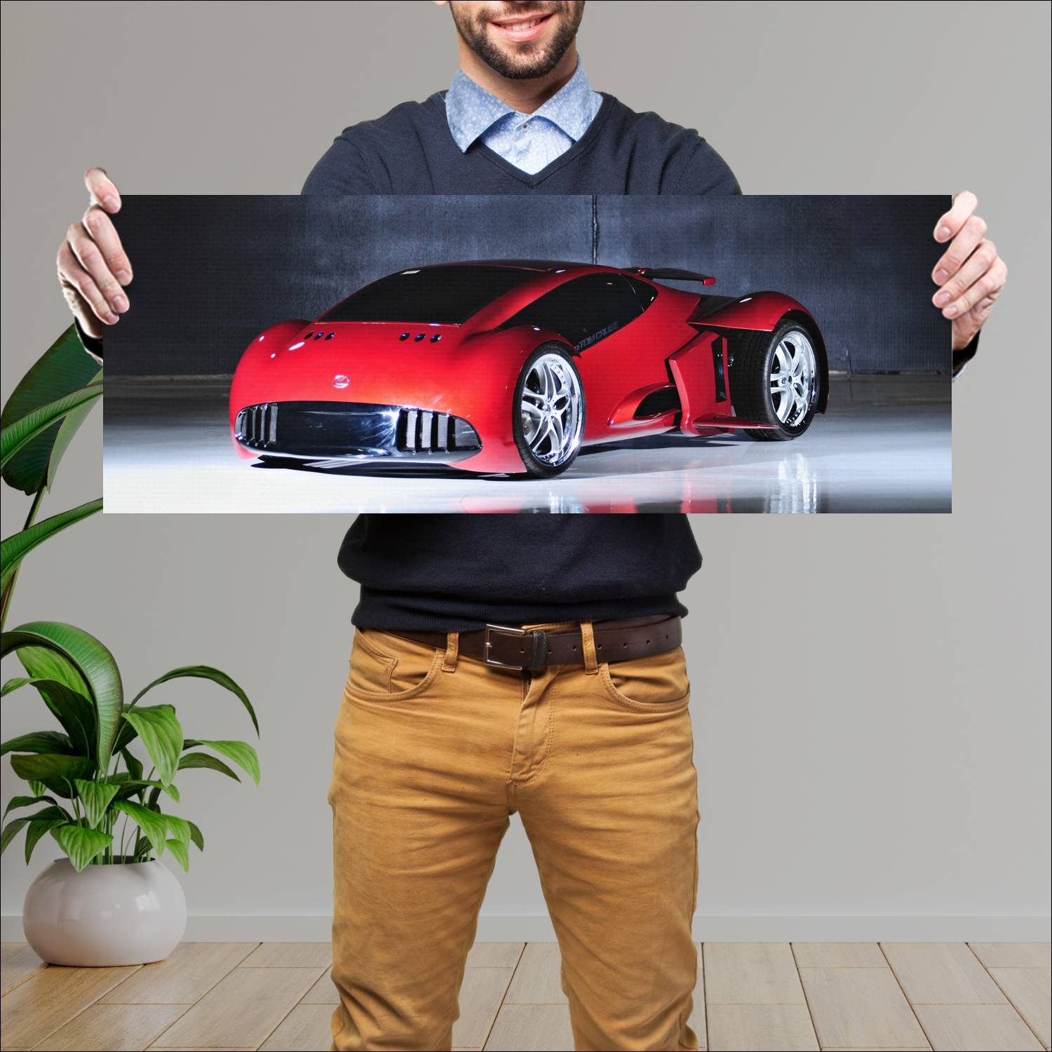 Cuadro grande 30x80cm 2002 lexus 2054 concept 6845 41 Lexus