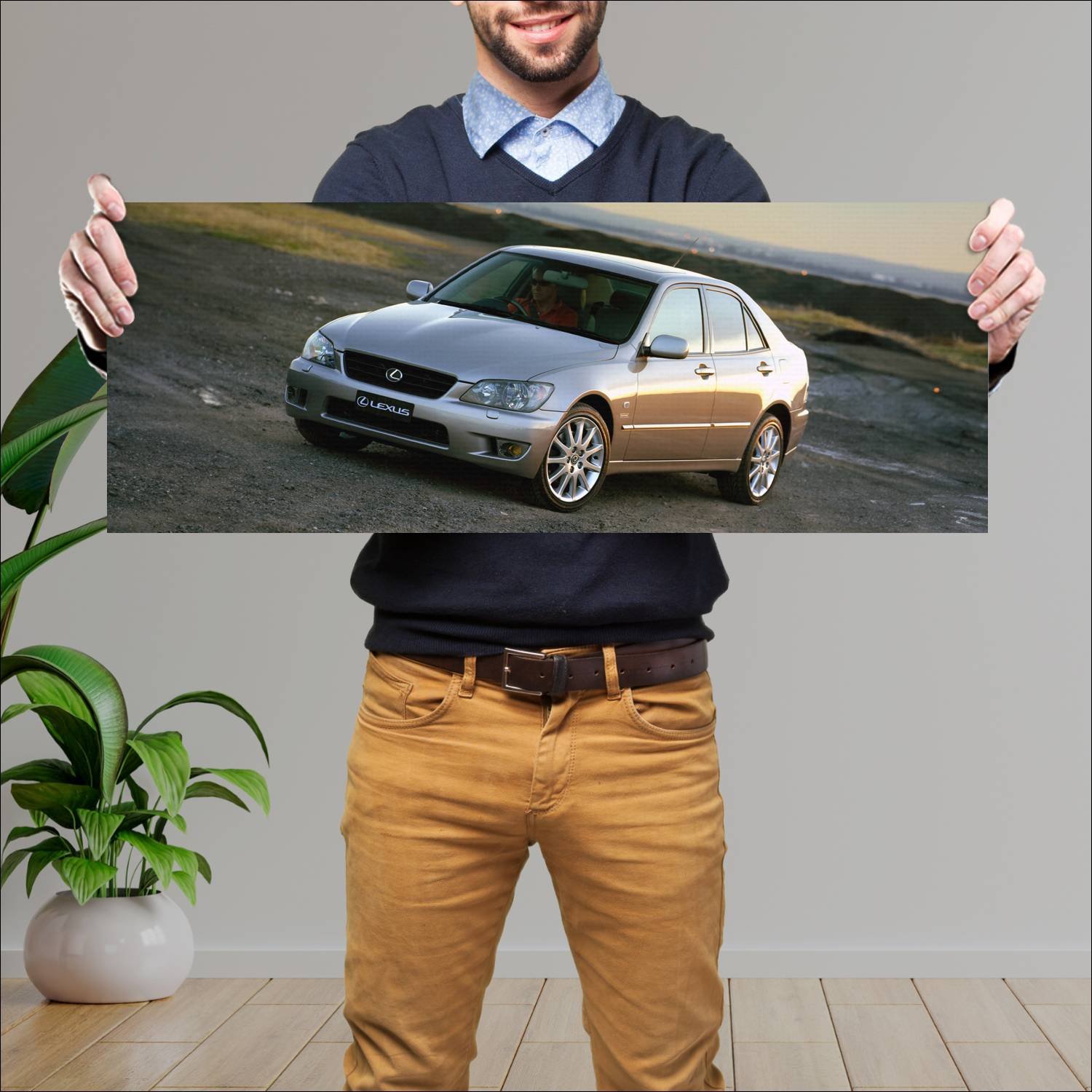 Cuadro grande 30x80cm 2003 lexus is platinum editi 52 Lexus