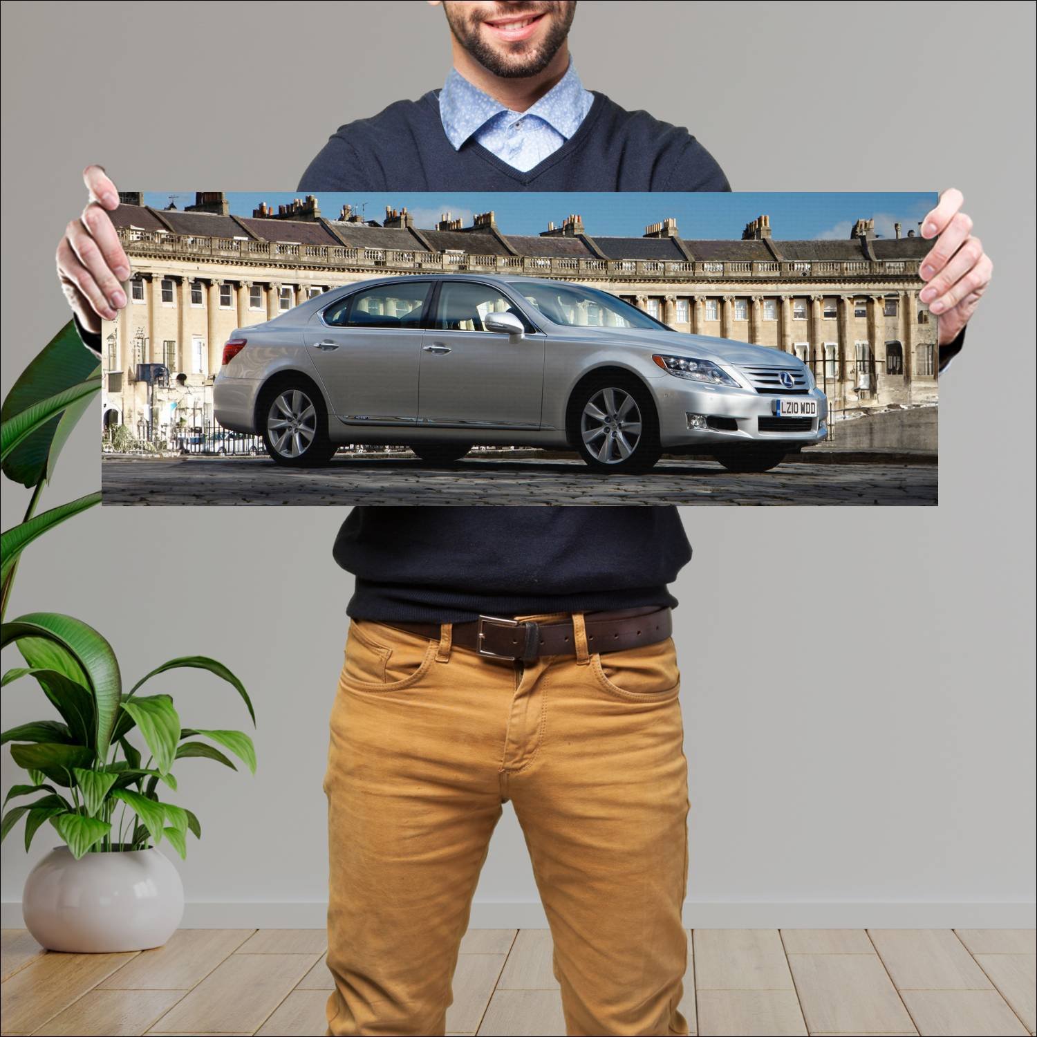 Cuadro grande 30x80cm 2009 lexus ls hybrid lwb uk 175 Lexus