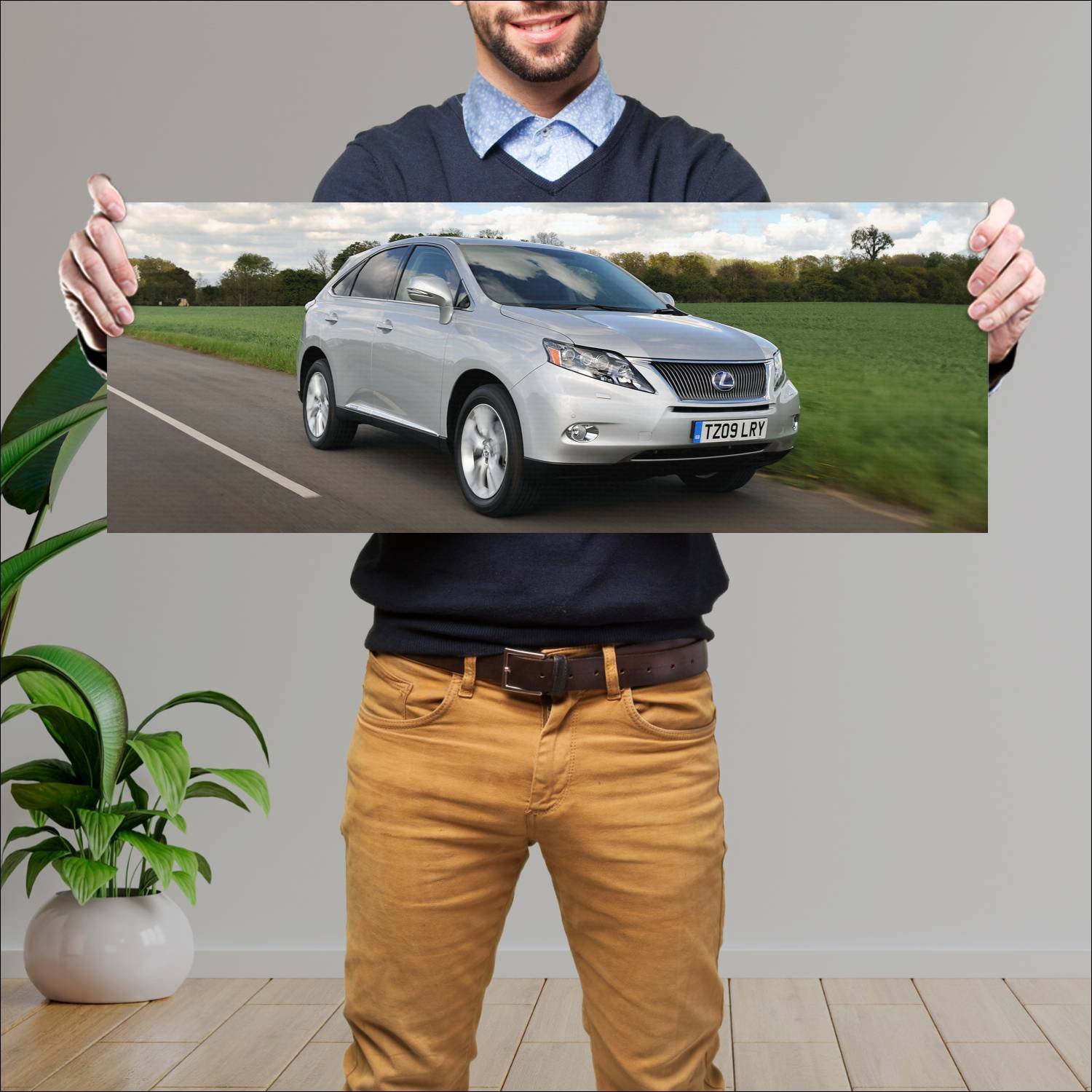 Cuadro grande 30x80cm 2009 lexus rx hybrid uk Lexus