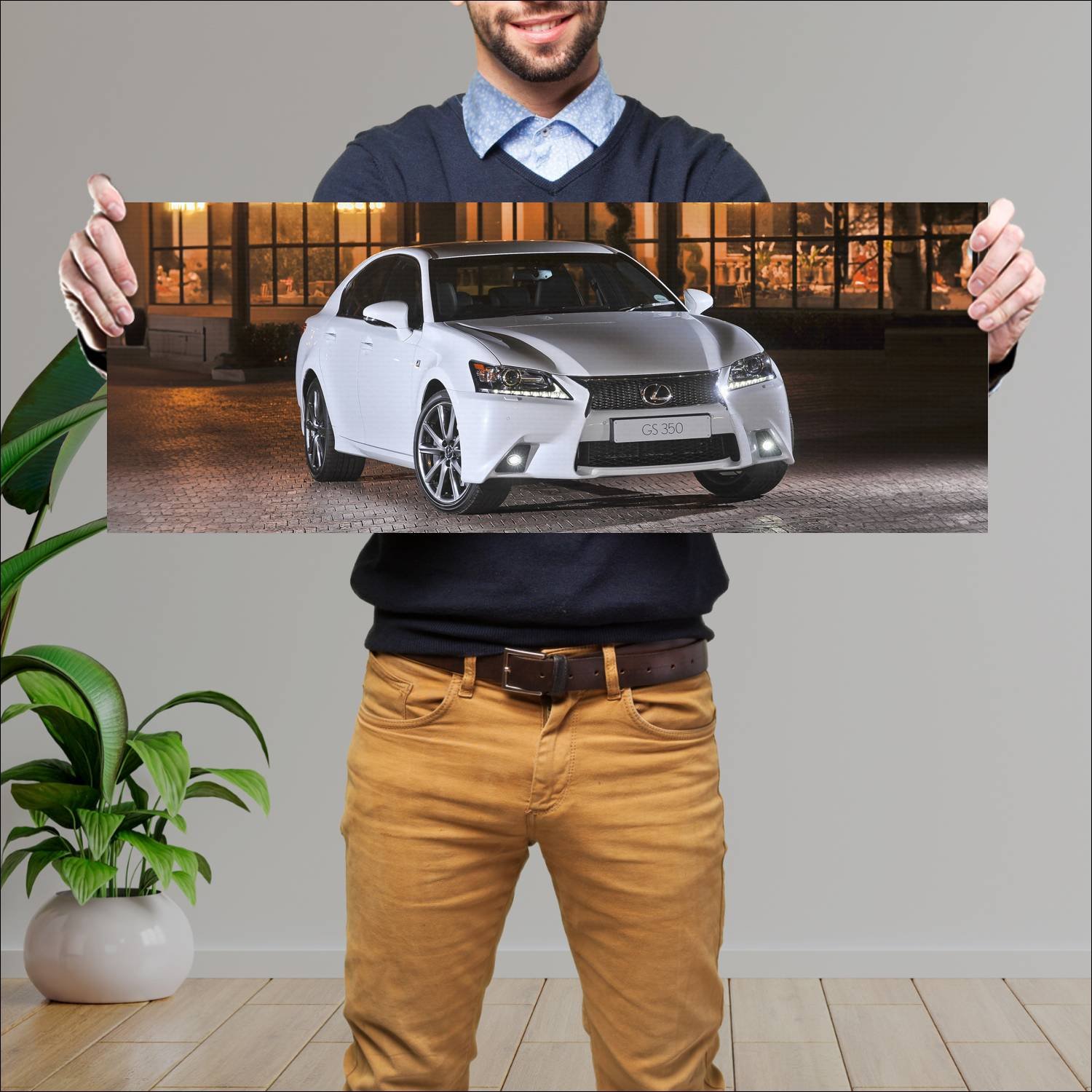 Cuadro grande 30x80cm 2012 lexus gs f sport za 690 262 Lexus