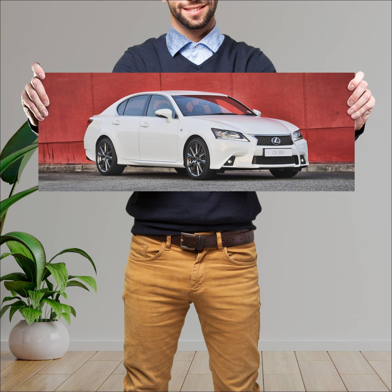 Cuadro grande 30x80cm 2012 lexus gs f sport za 690 263 Lexus