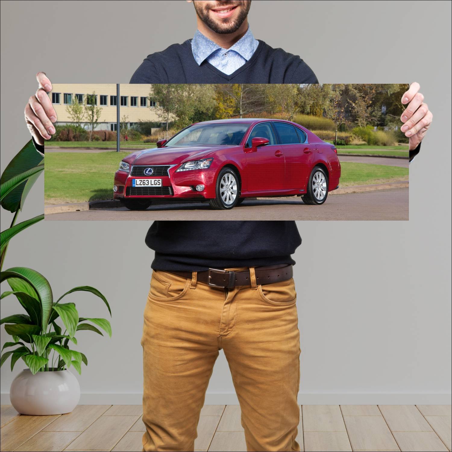 Cuadro grande 30x80cm 2012 lexus gs hybrid uk Lexus