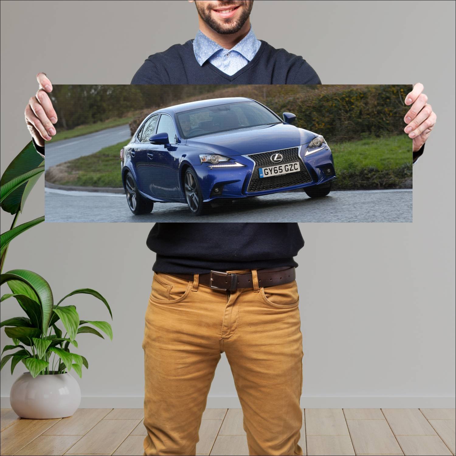 Cuadro grande 30x80cm 2013 lexus is f sport uk 695 319 Lexus