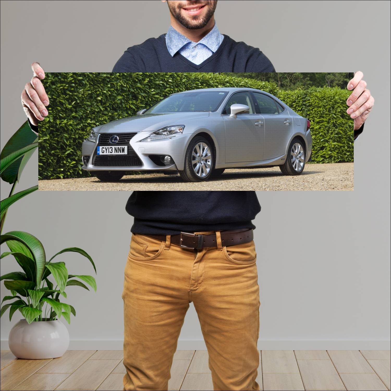 Cuadro grande 30x80cm 2013 lexus is hybrid uk Lexus