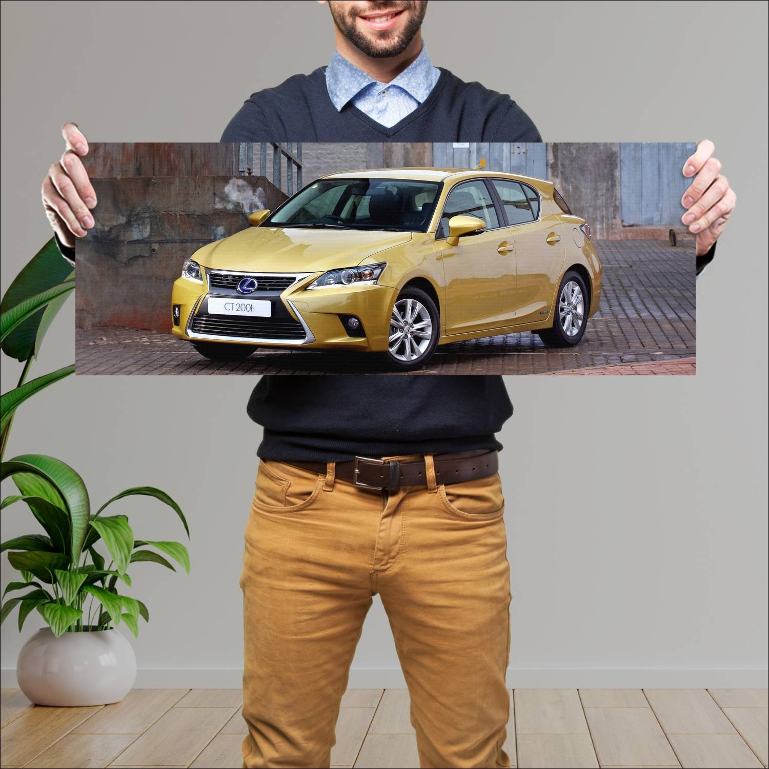 Cuadro grande 30x80cm 2014 lexus ct hybrid za Lexus