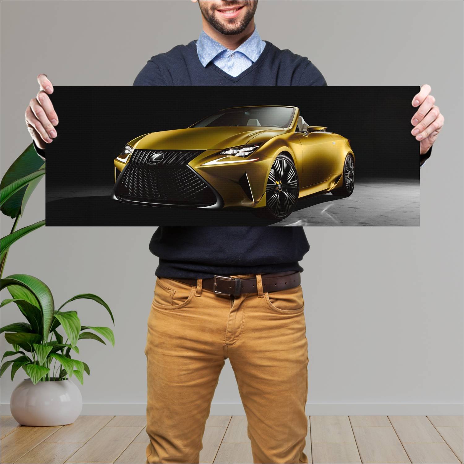 Cuadro grande 30x80cm 2014 lexus lf c2 concept 693 364 Lexus