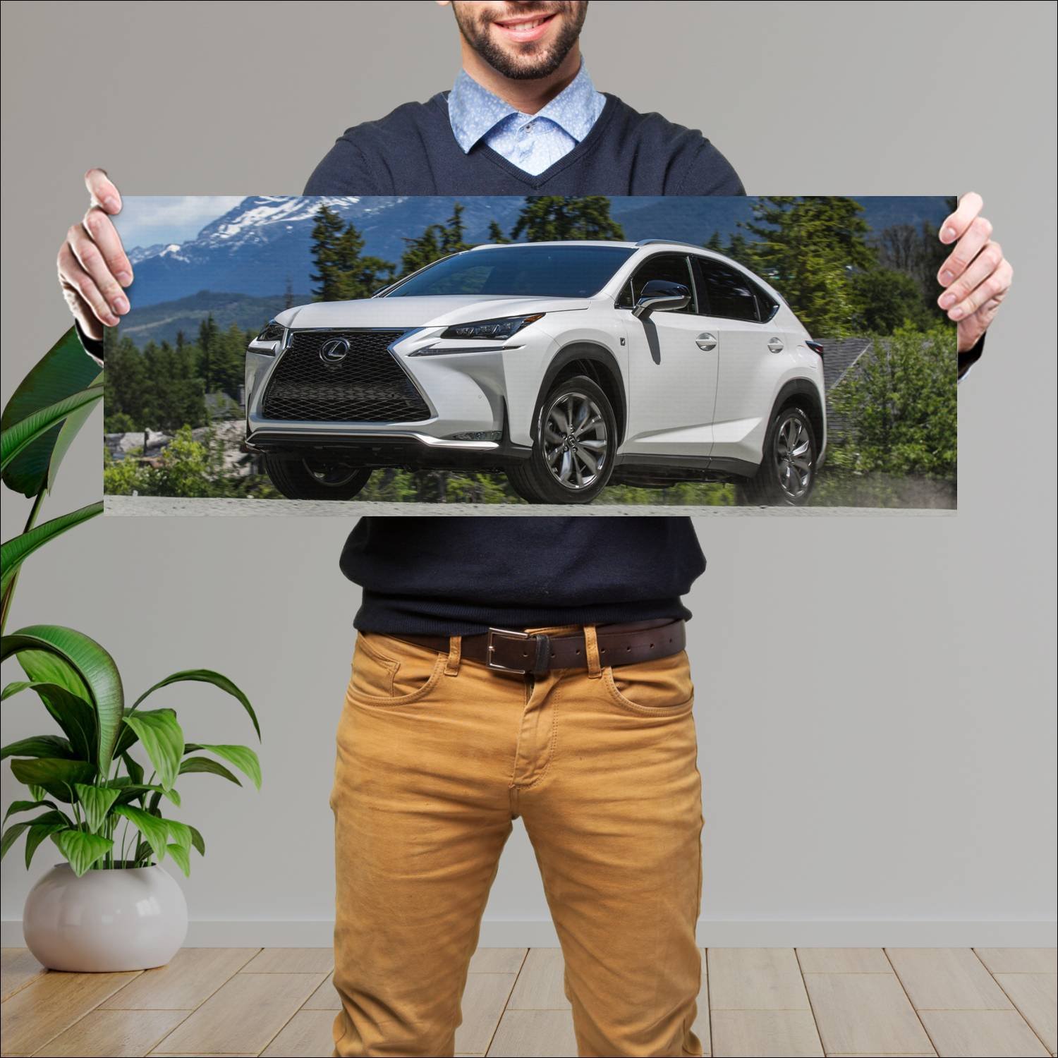 Cuadro grande 30x80cm 2015 lexus nx f sport us 129 417 Lexus