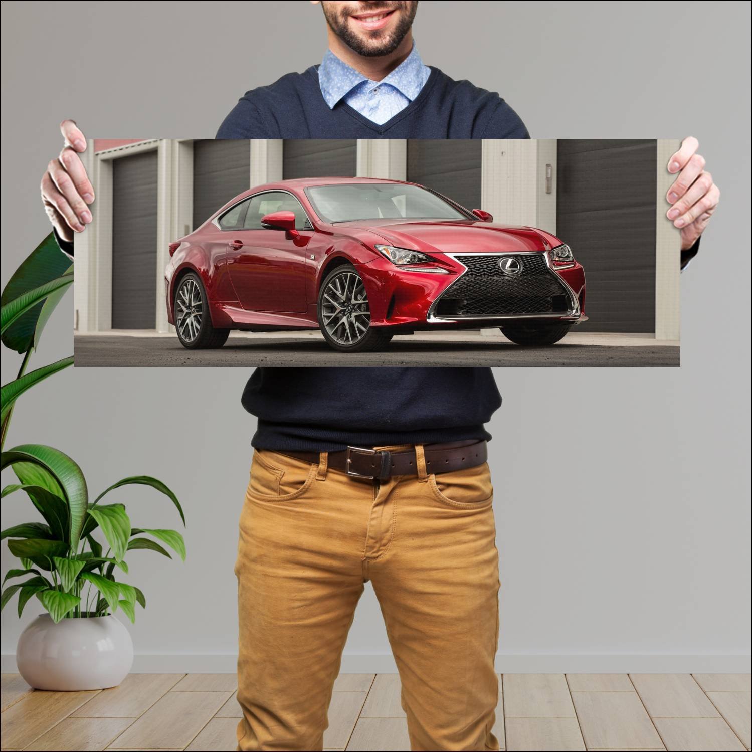Cuadro grande 30x80cm 2015 lexus rc f sport us 693 428 Lexus