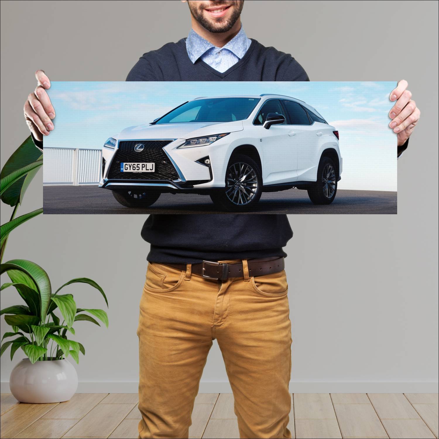 Cuadro grande 30x80cm 2015 lexus rx f sport uk 681 441 Lexus