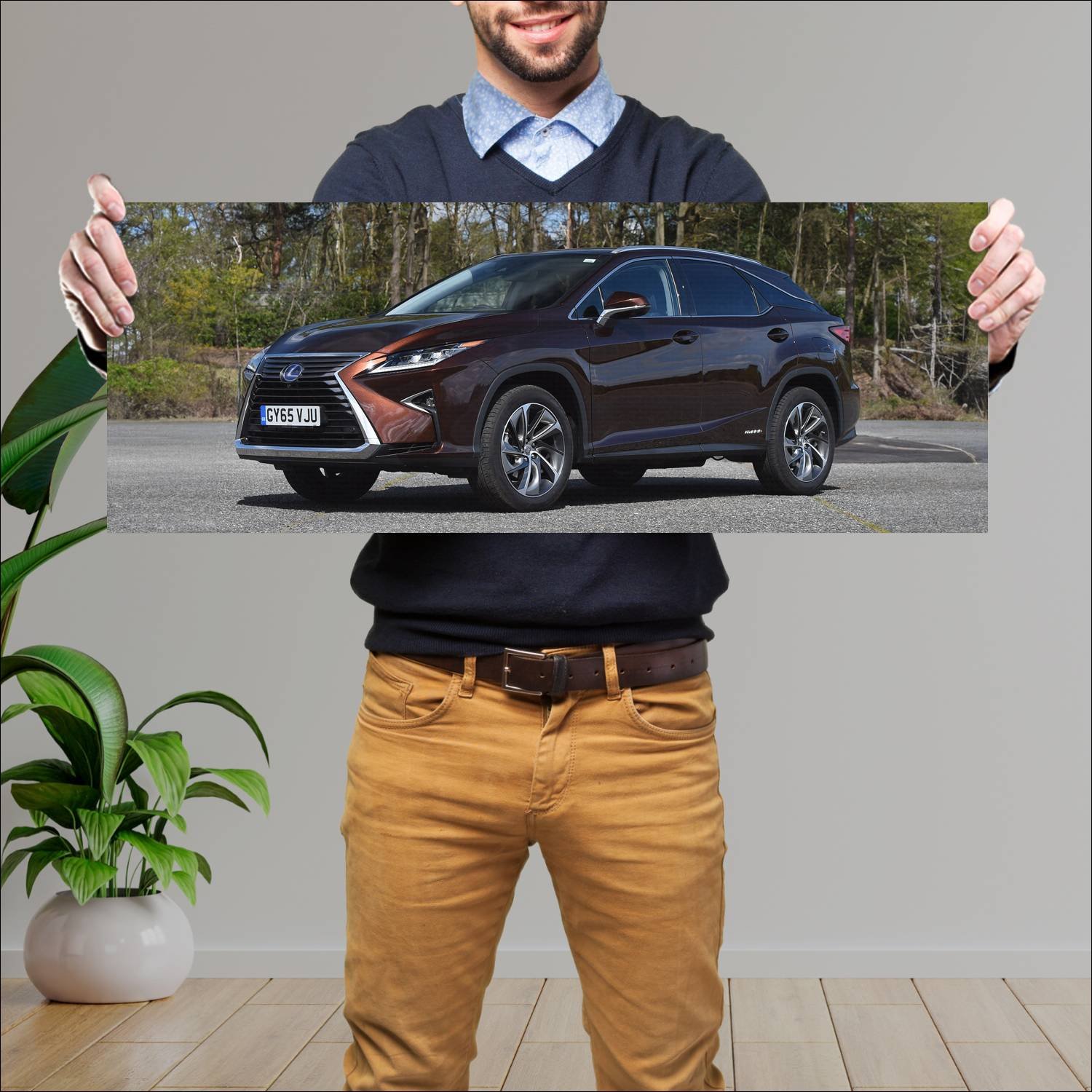 Cuadro grande 30x80cm 2015 lexus rx hybrid uk Lexus