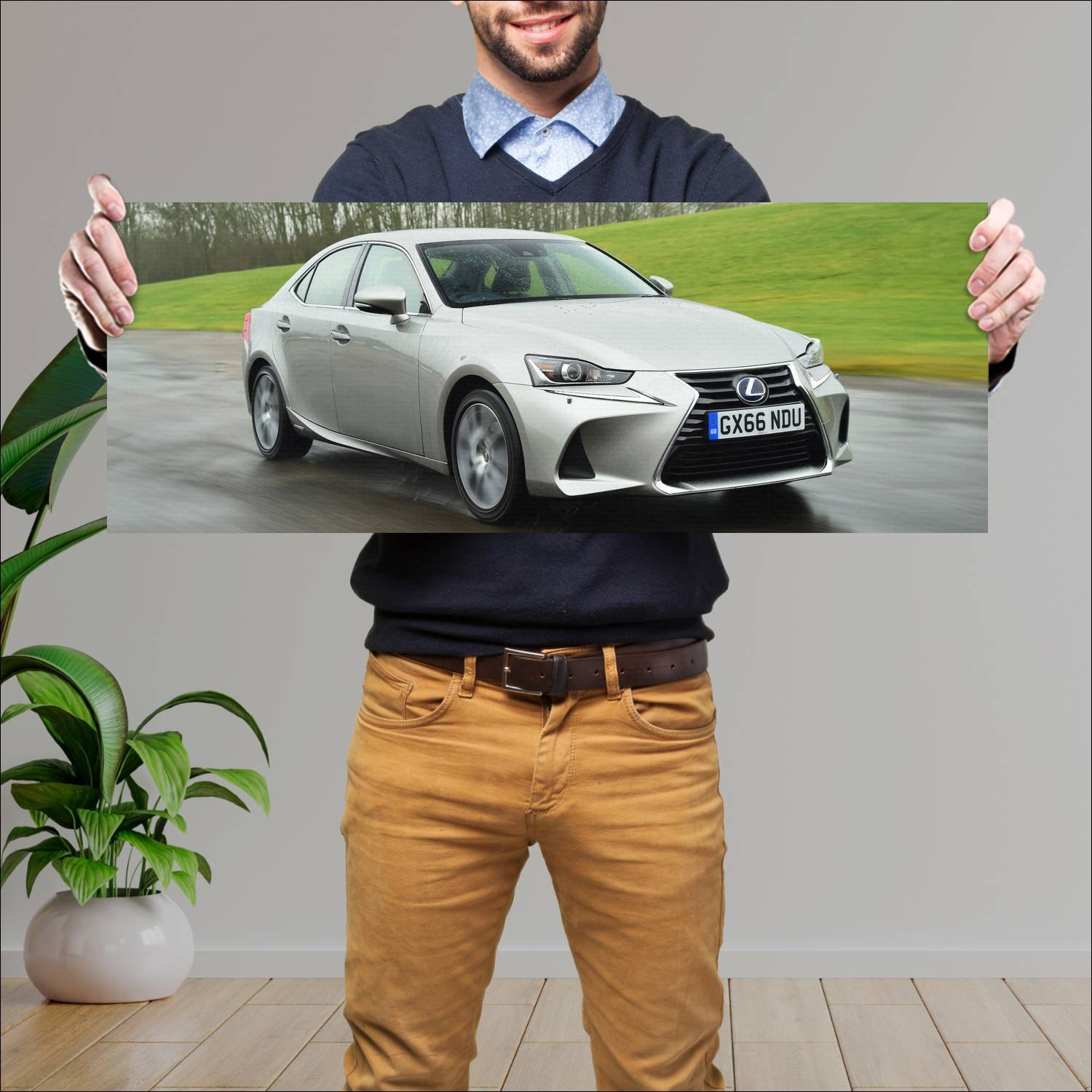 Cuadro grande 30x80cm 2016 lexus is hybrid uk Lexus