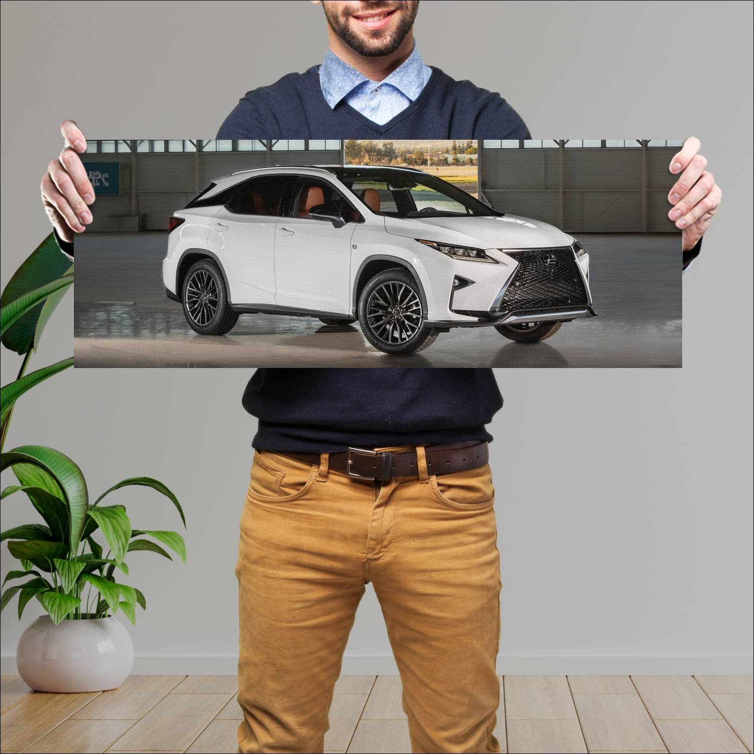 Cuadro grande 30x80cm 2016 lexus rx f sport us 682 484 Lexus