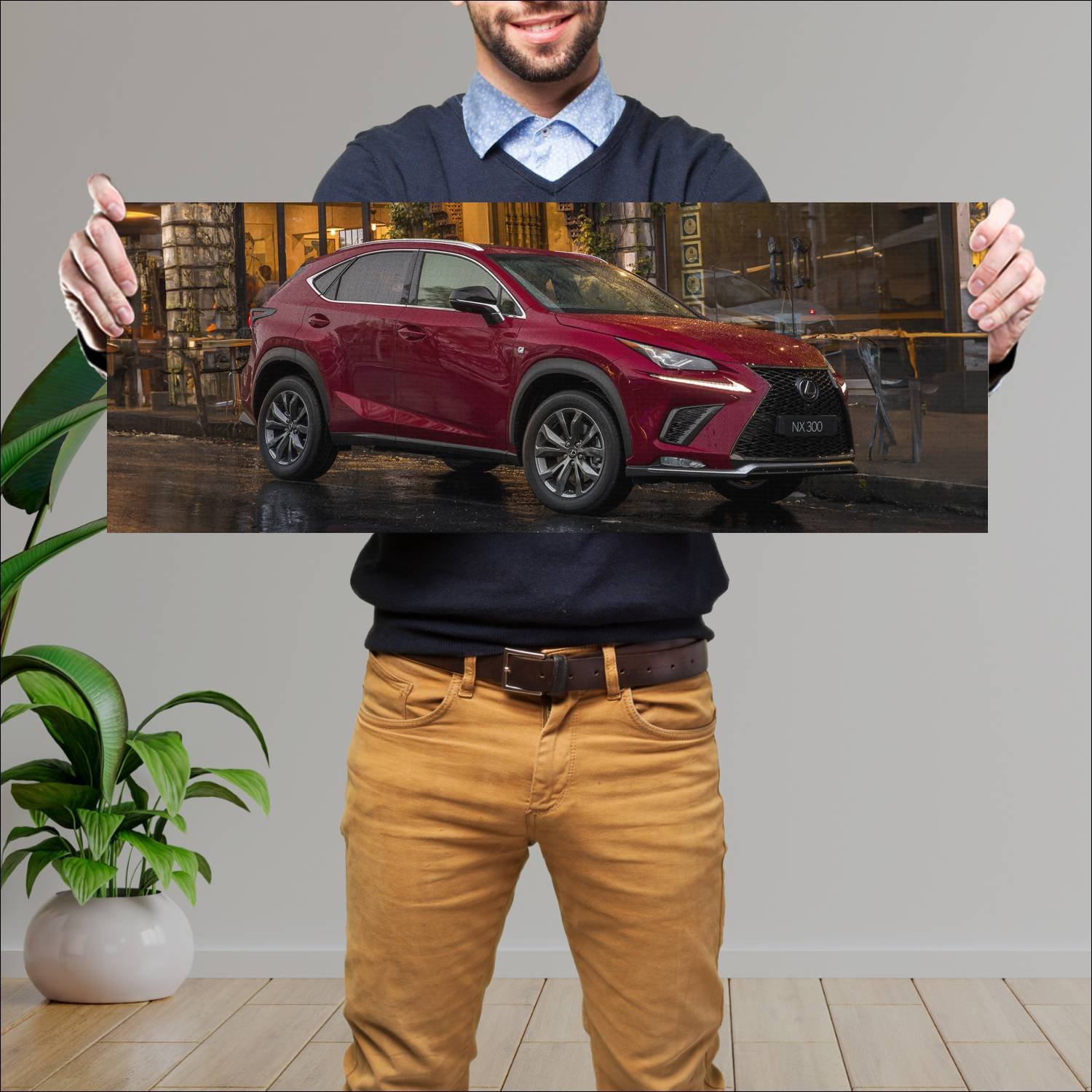 Cuadro grande 30x80cm 2017 lexus nx f sport au 733 520 Lexus
