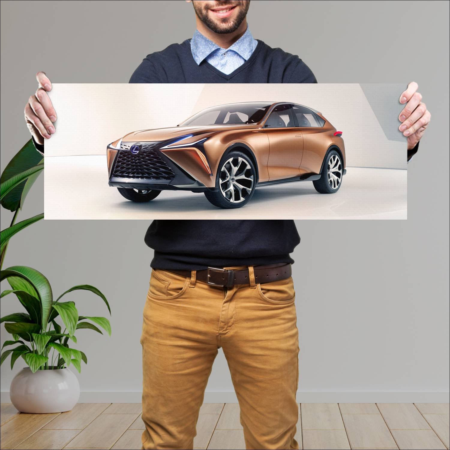 Cuadro grande 30x80cm 2018 lexus lf 1 limitless co 549 Lexus