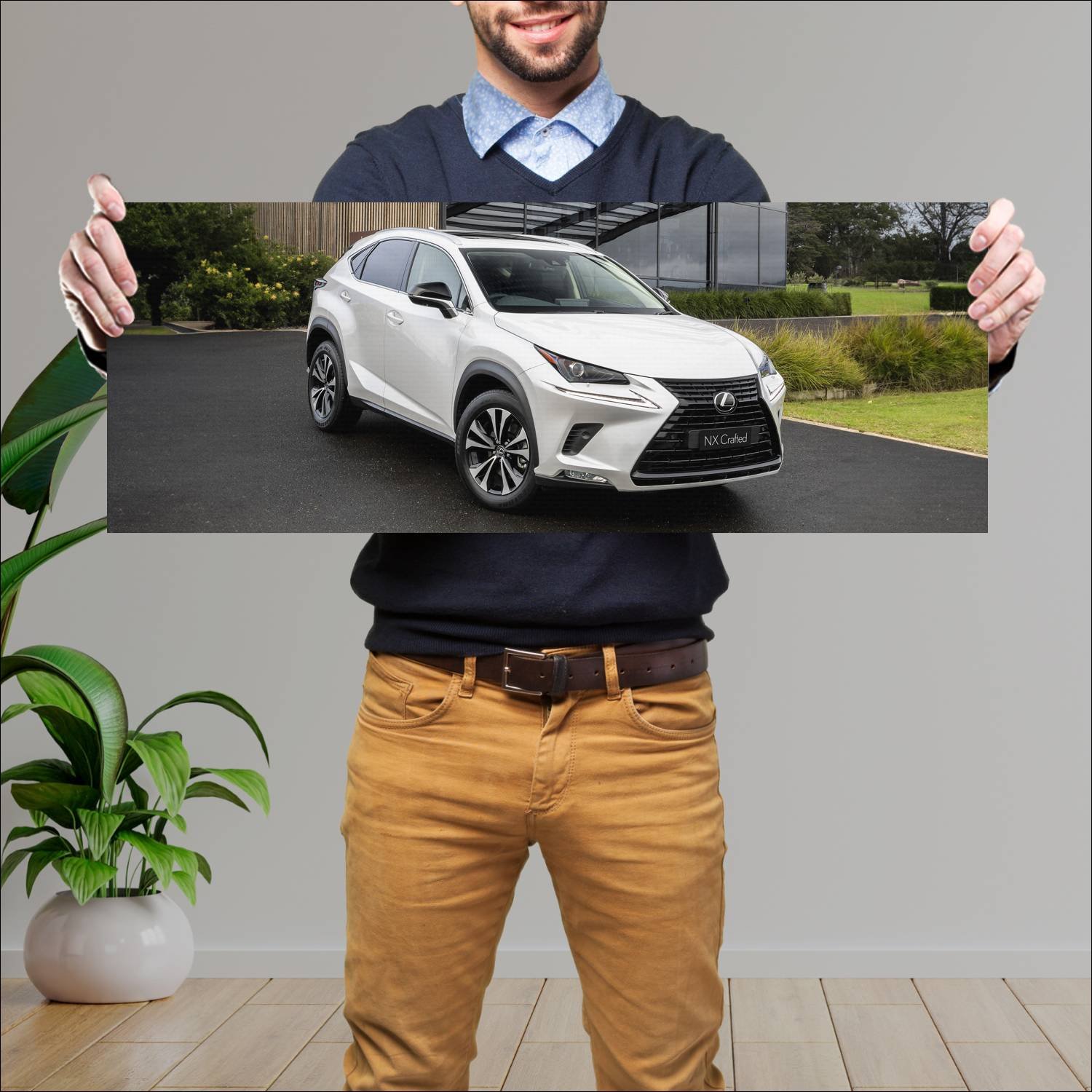 Cuadro grande 30x80cm 2019 lexus nx crafted au 919 621 Lexus