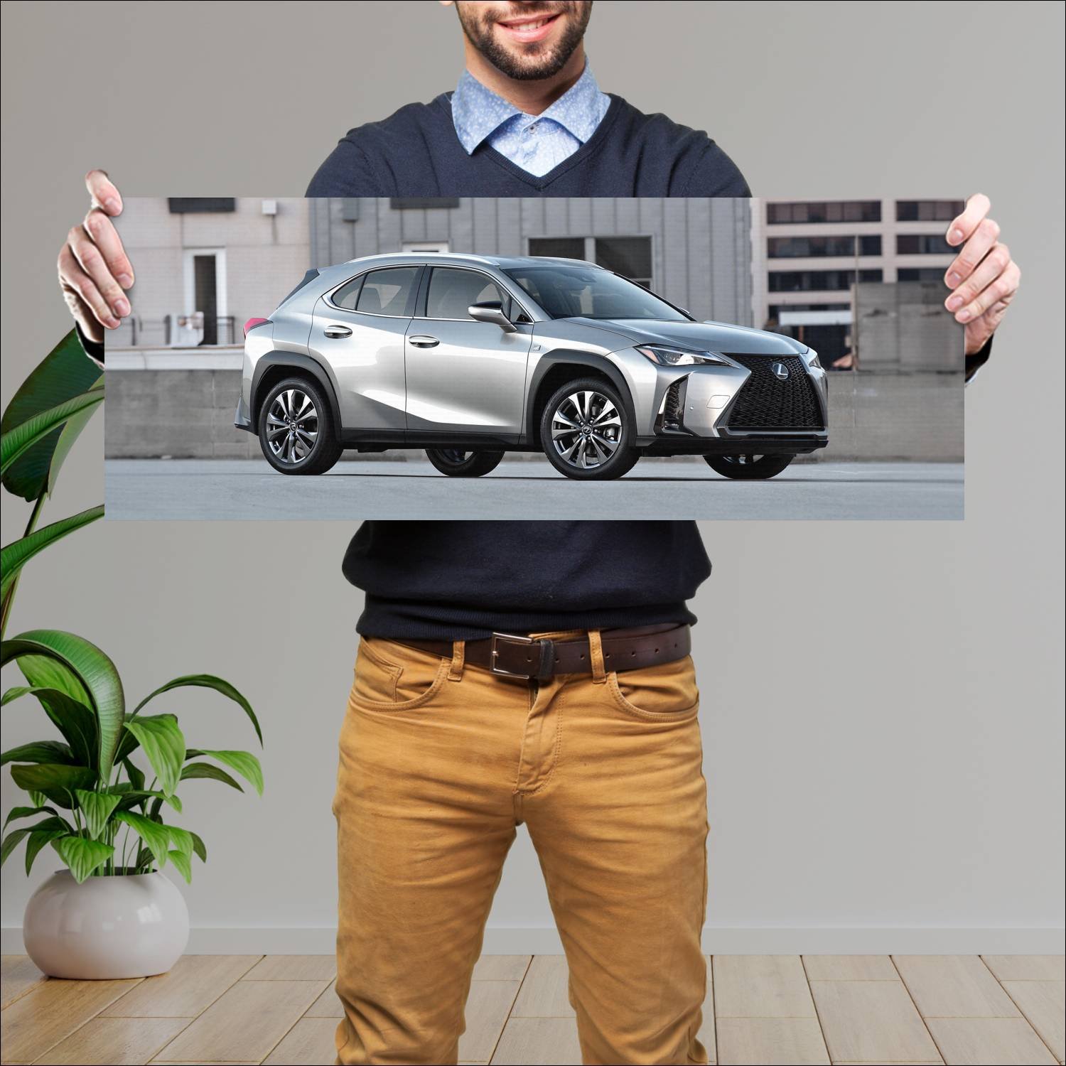 Cuadro grande 30x80cm 2019 lexus ux f sport us 770 647 Lexus