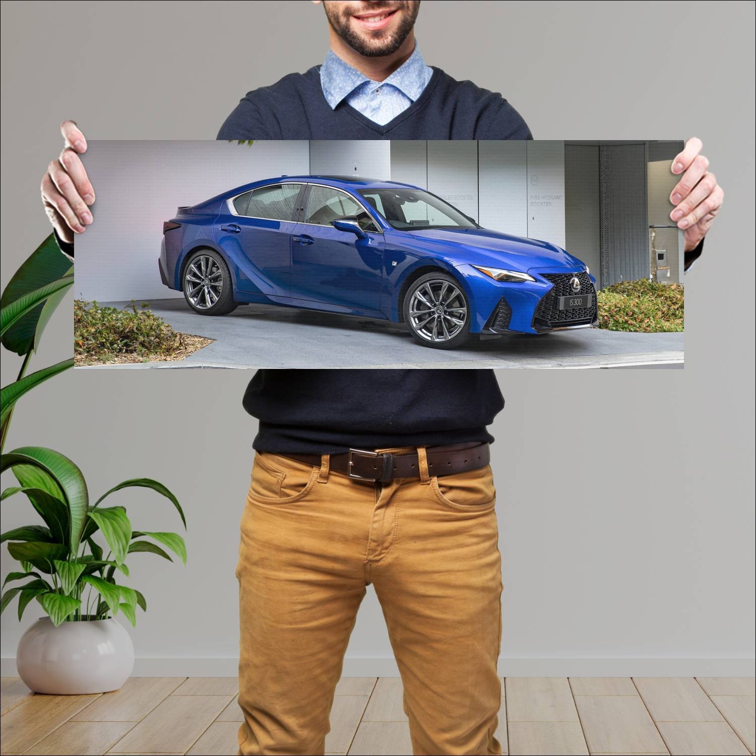 Cuadro grande 30x80cm 2021 lexus is f sport au 102 703 Lexus