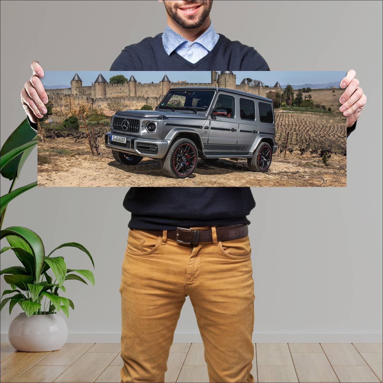 Cuadro grande 30x80cm 2018 mercedes amg g 63 editi 966 Mercedes Benz