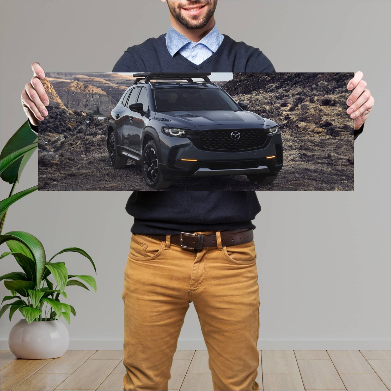 Cuadro grande 30x80cm 2022 mazda cx 50 us auto 146 Mazda
