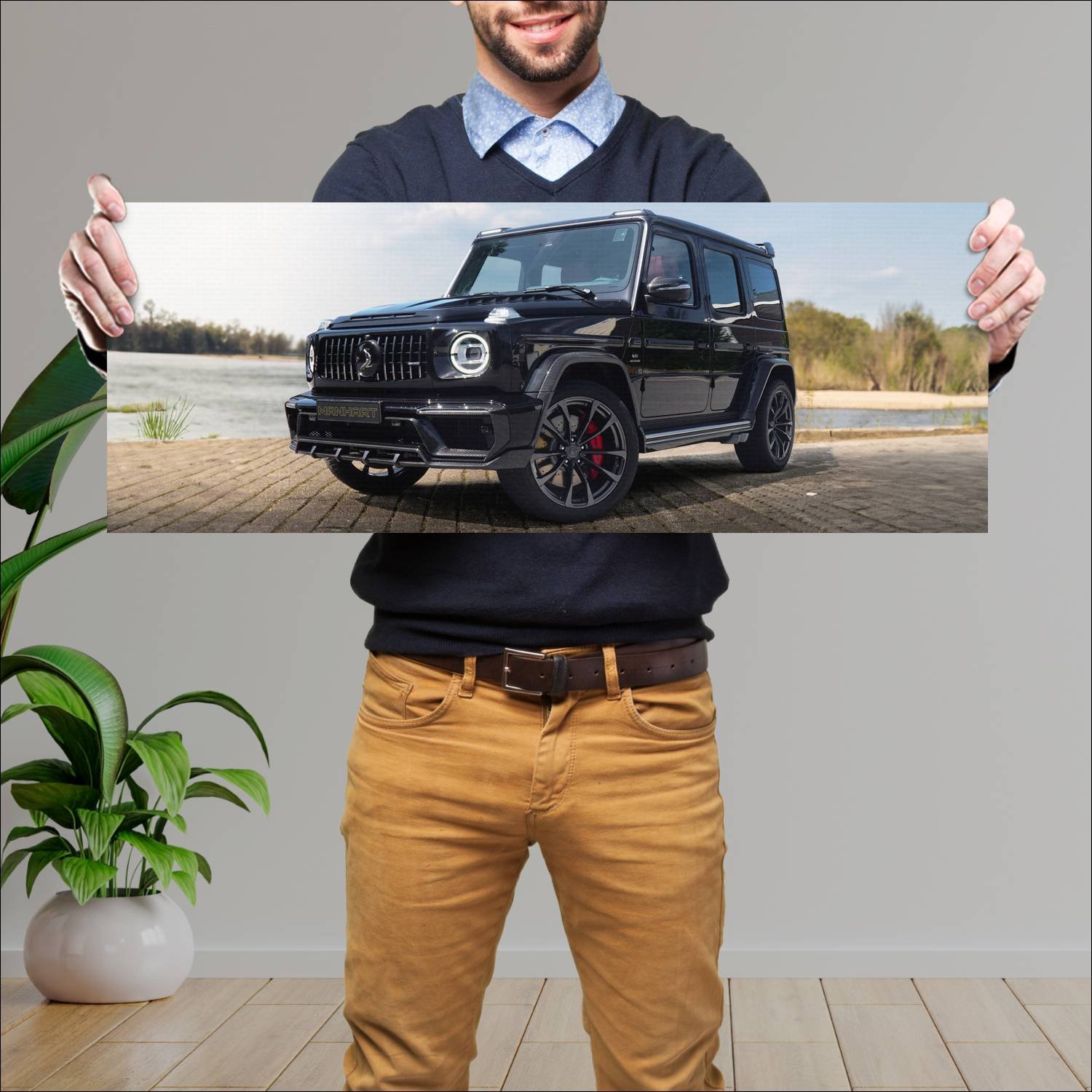 Cuadro grande 30x80cm 2019 manhart g 700 inferno 1 111 Mercedes Benz