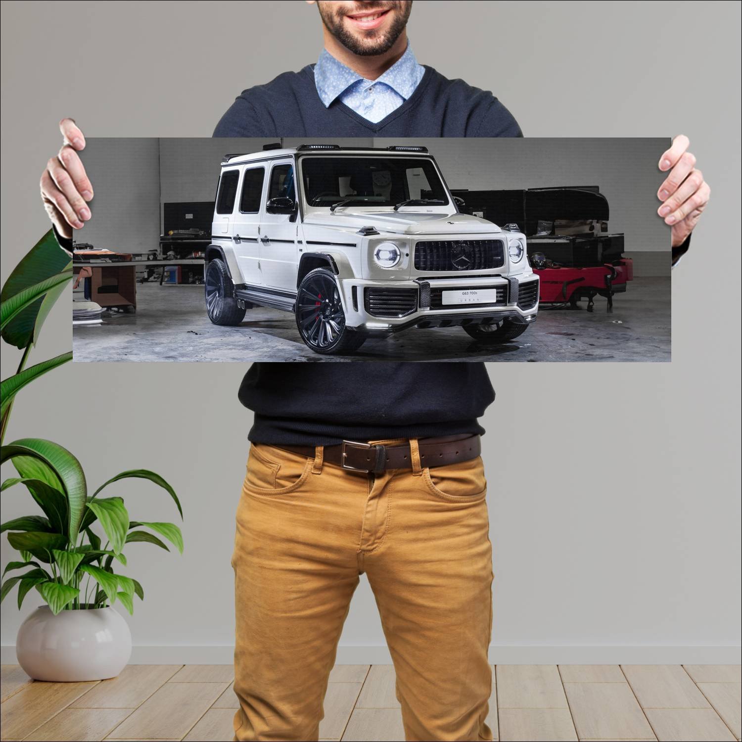Cuadro grande 30x80cm 2019 mercedes amg g 63 by ur 138 Mercedes Benz