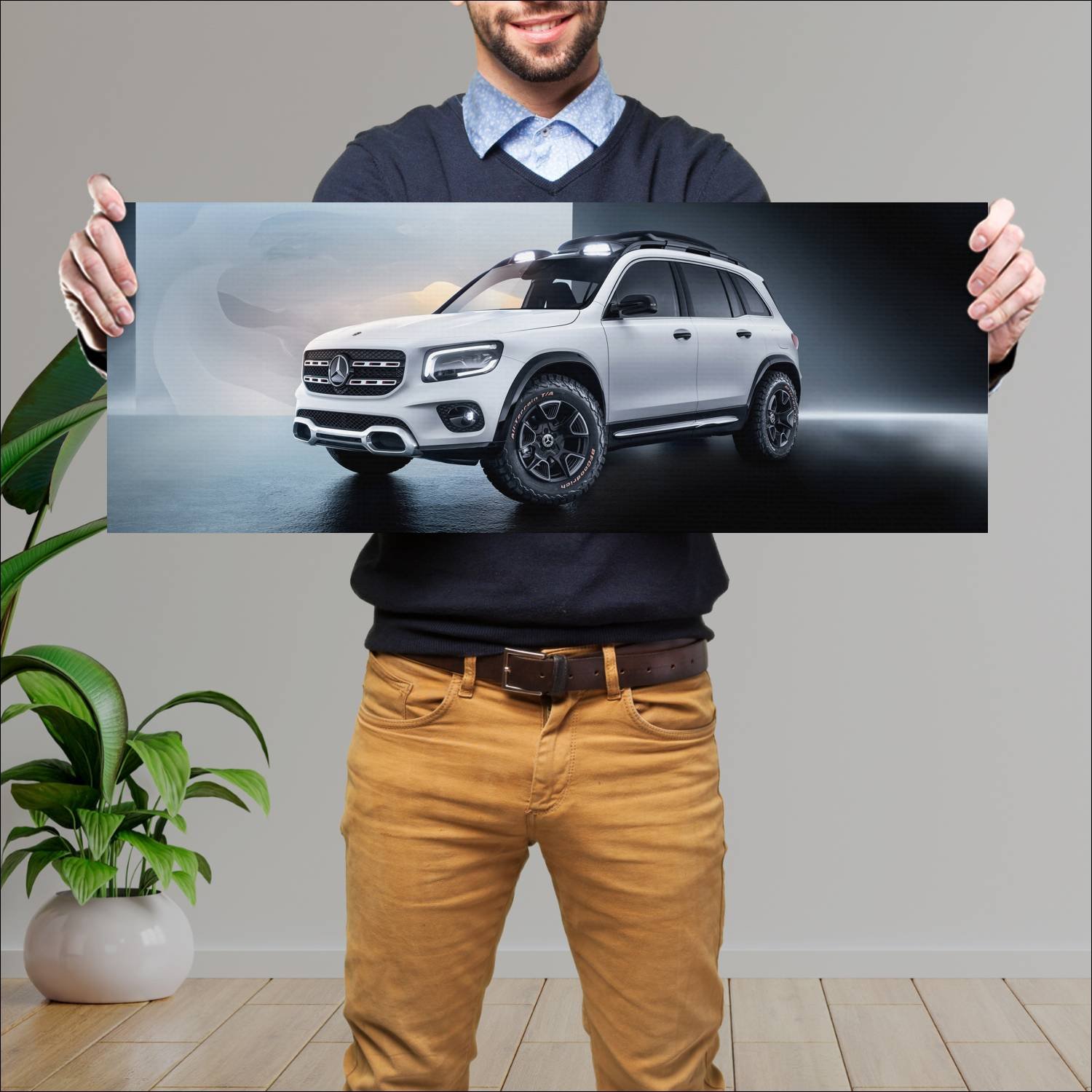 Cuadro grande 30x80cm 2019 mercedes benz concept g 208 Mercedes Benz