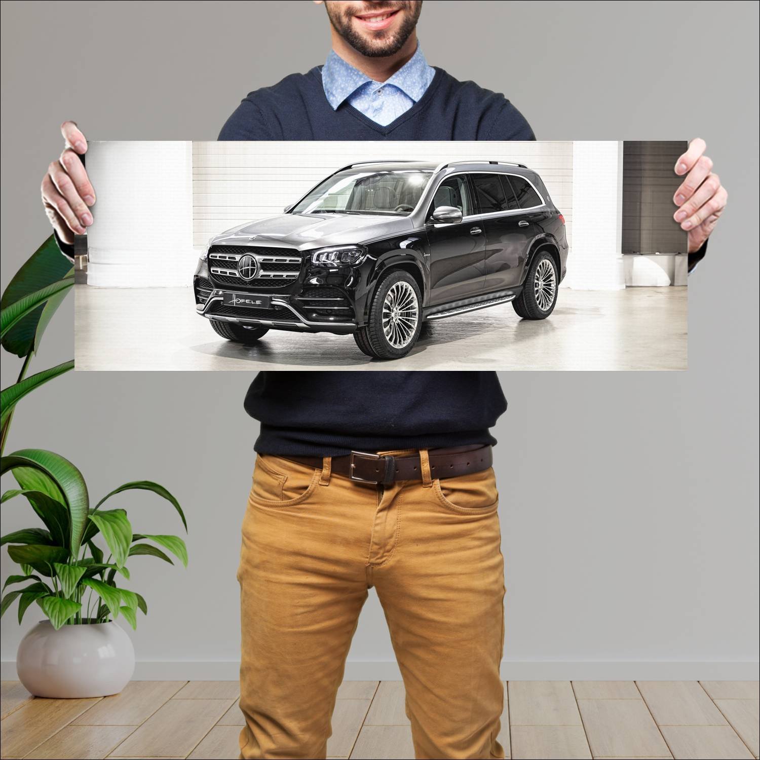 Cuadro grande 30x80cm 2020 hofele ultimate hgls 11 294 Mercedes Benz