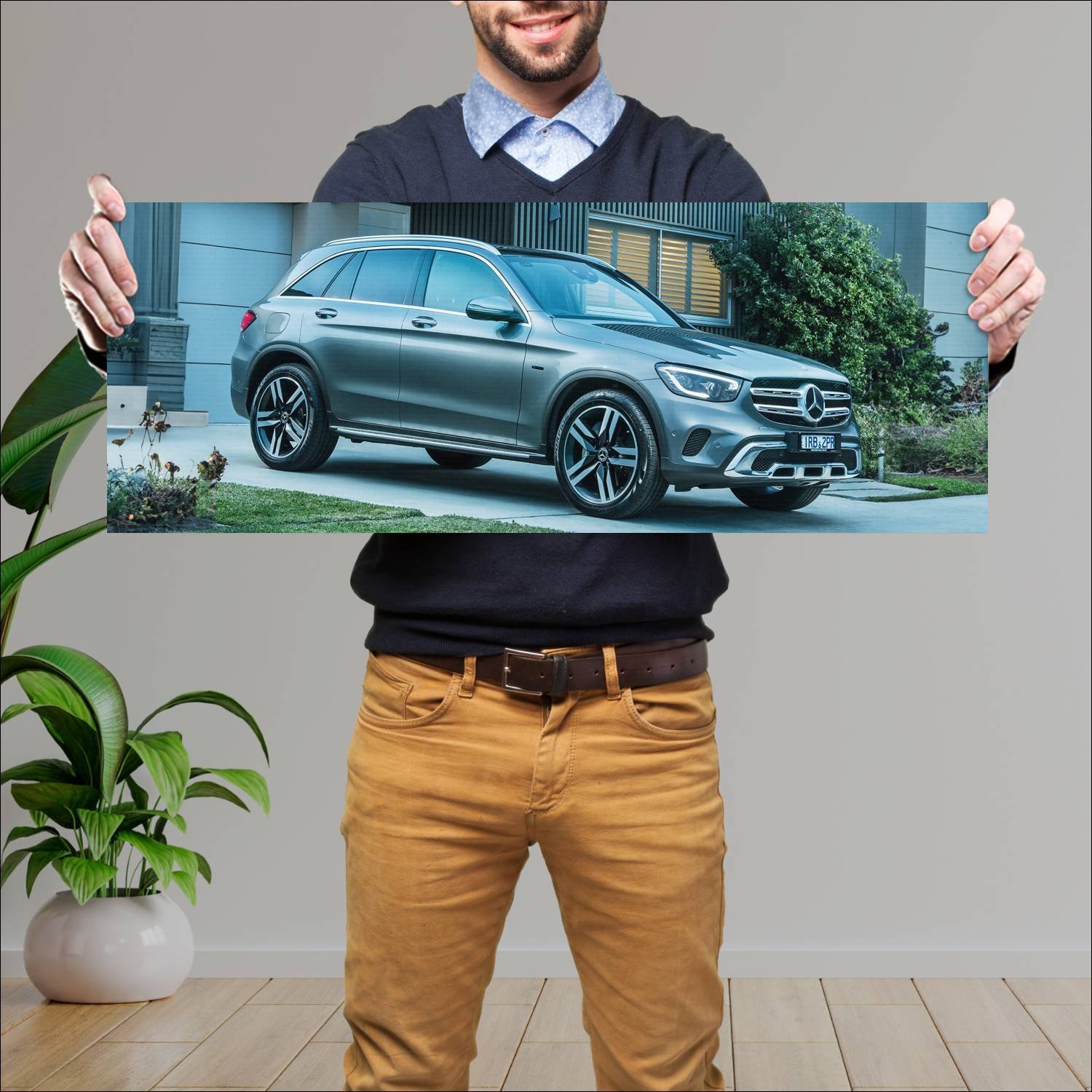 Cuadro grande 30x80cm 2020 mercedes benz glc class 419 Mercedes Benz
