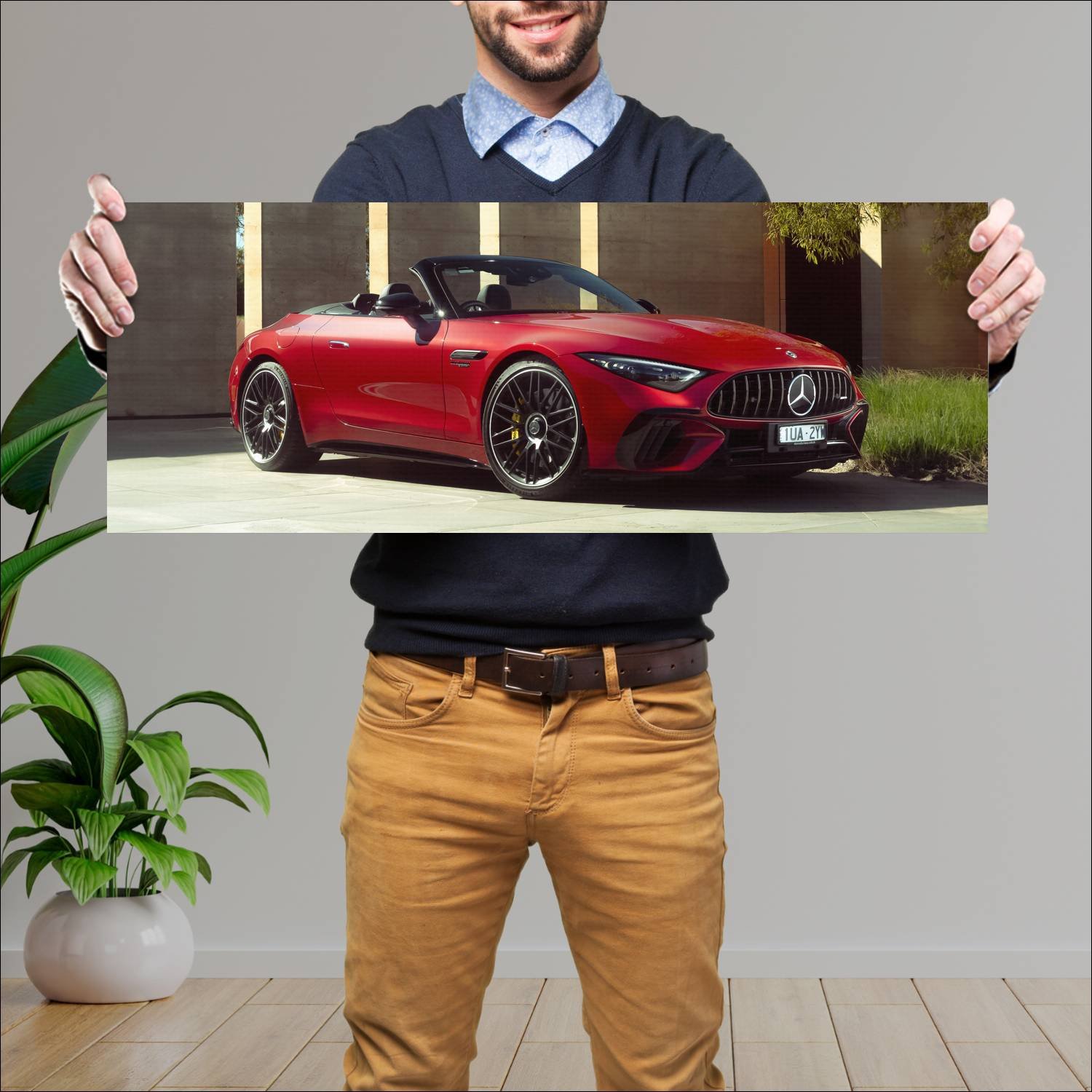 Cuadro grande 30x80cm 2023 mercedes amg sl 63 au 1 720 Mercedes Benz