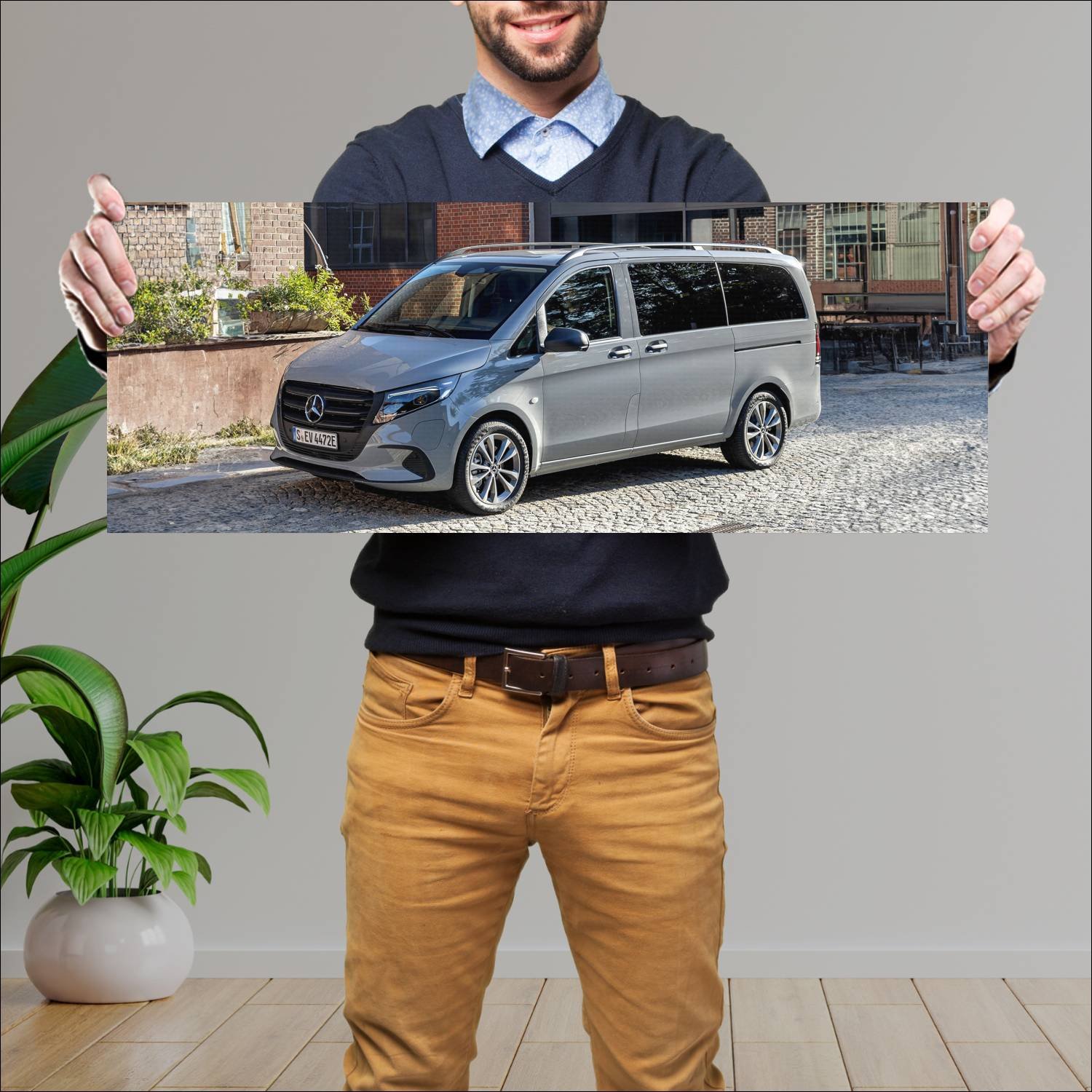 Cuadro grande 30x80cm 2023 mercedes benz evito tou 758 Mercedes Benz