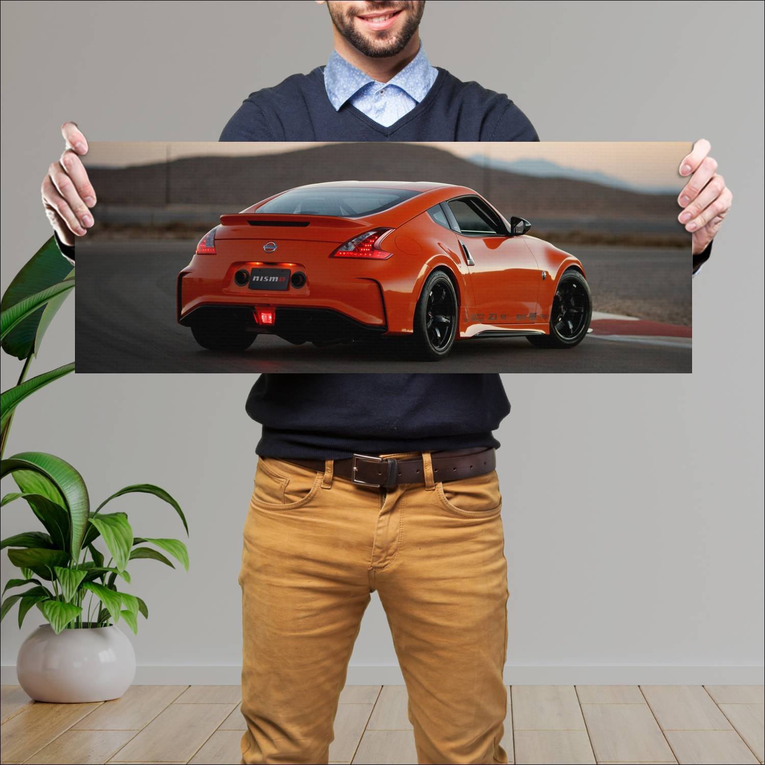 Cuadro grande 30x80cm 2018 nissan 370z project clu 185 Nissan