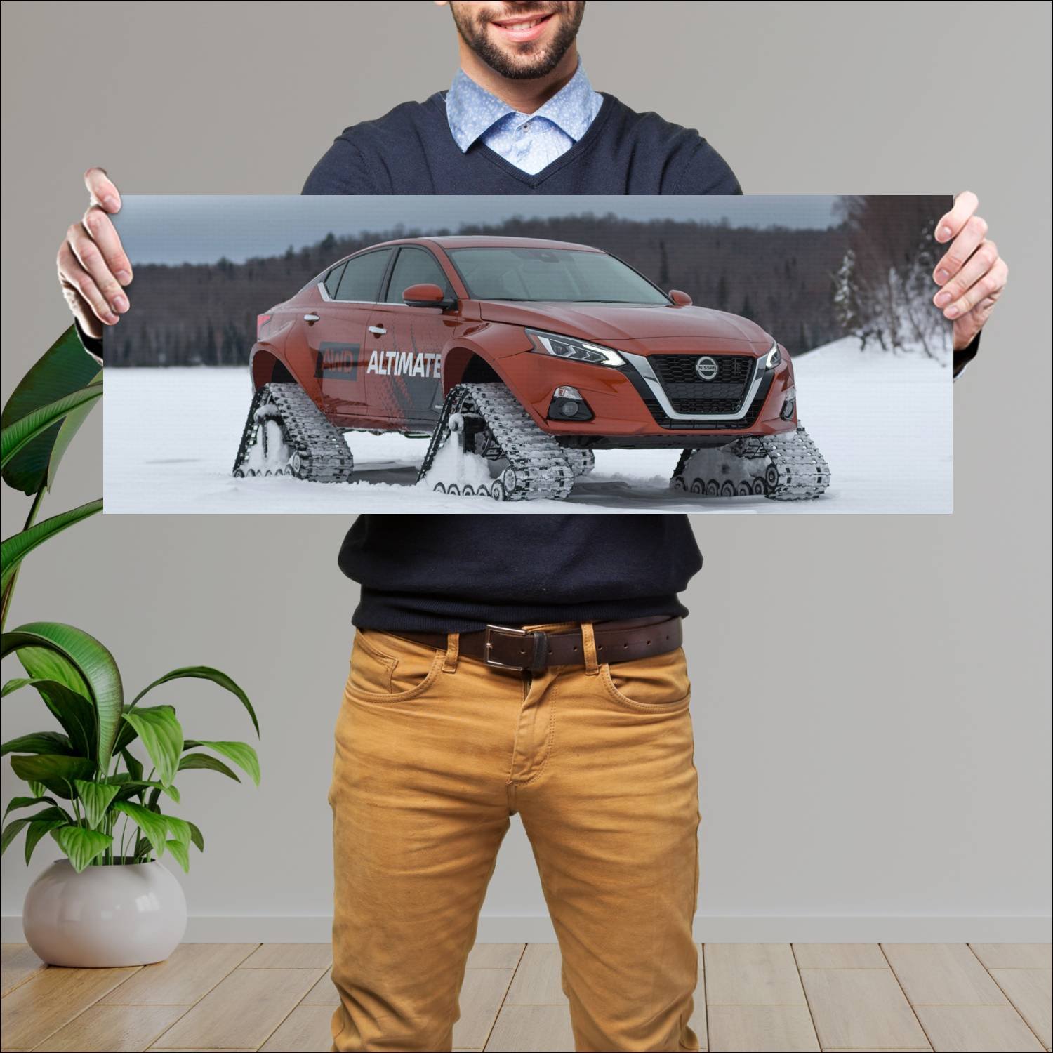 Cuadro grande 30x80cm 2019 nissan altima te awd co 204 Nissan