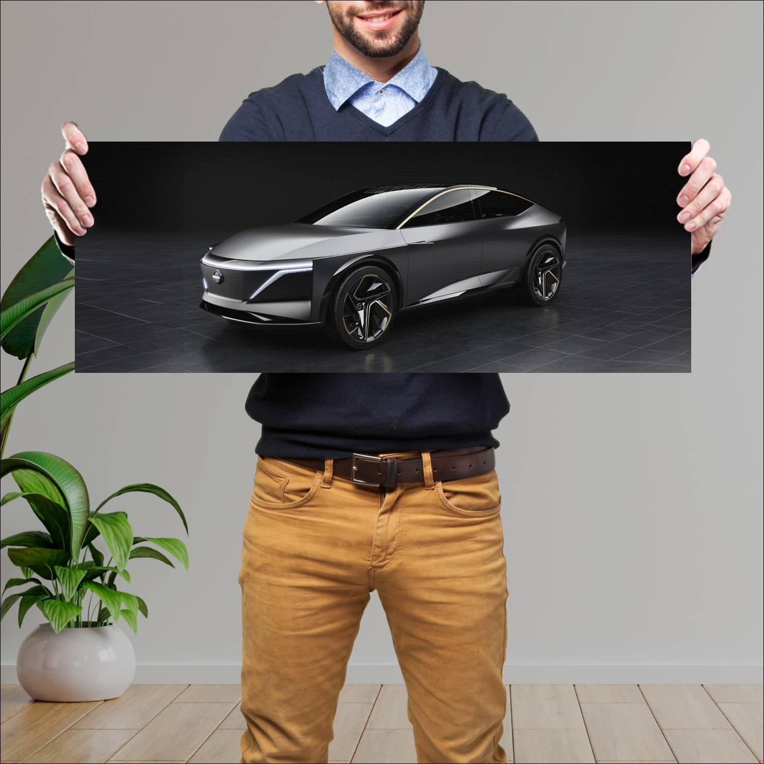 Cuadro grande 30x80cm 2019 nissan ims concept Nissan