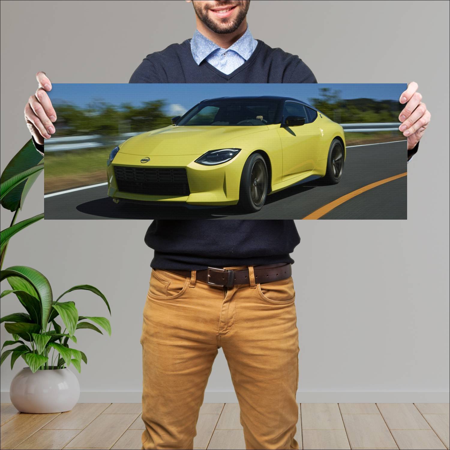 Cuadro grande 30x80cm 2020 nissan z proto concept 240 Nissan