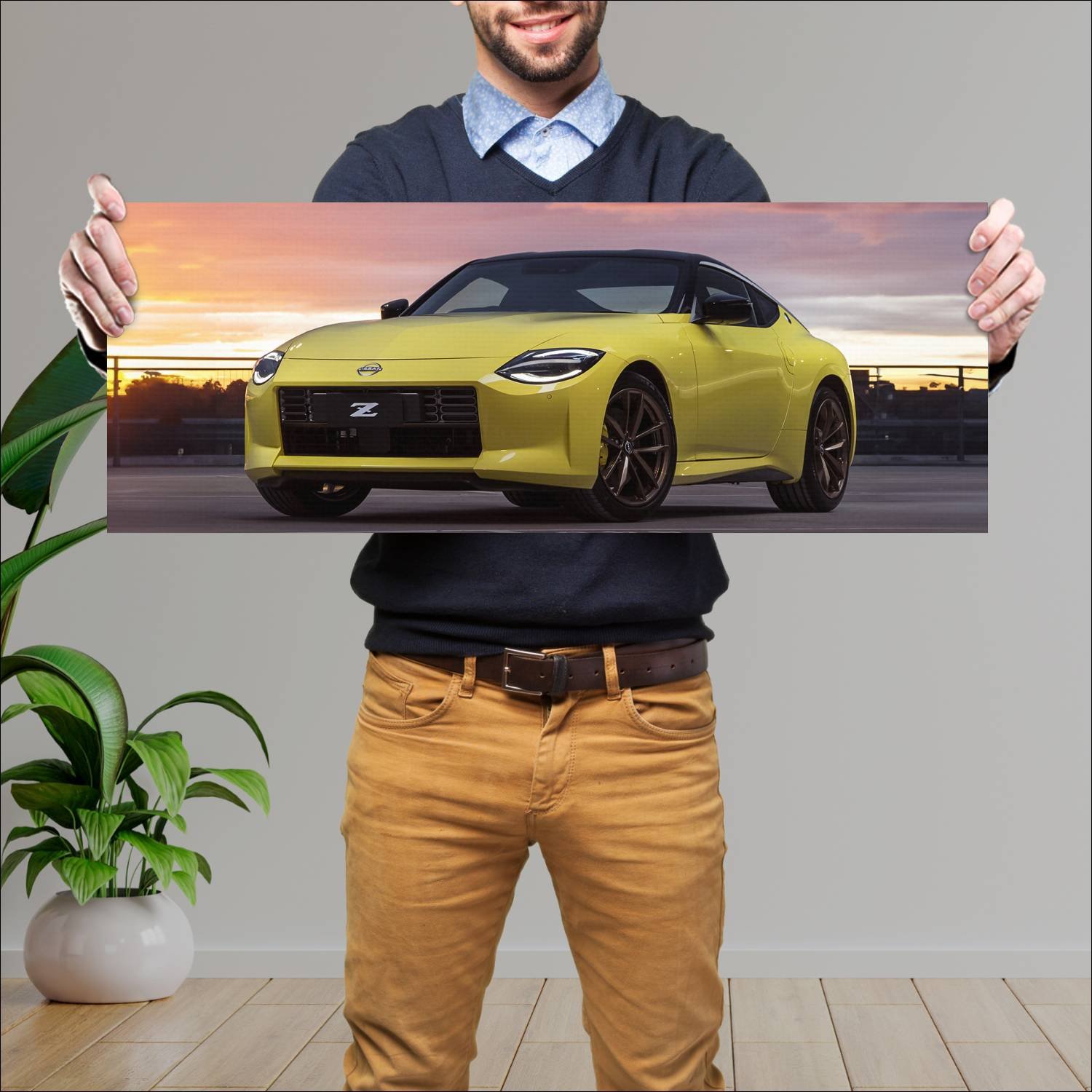 Cuadro grande 30x80cm 2022 nissan z au auto 271 Nissan