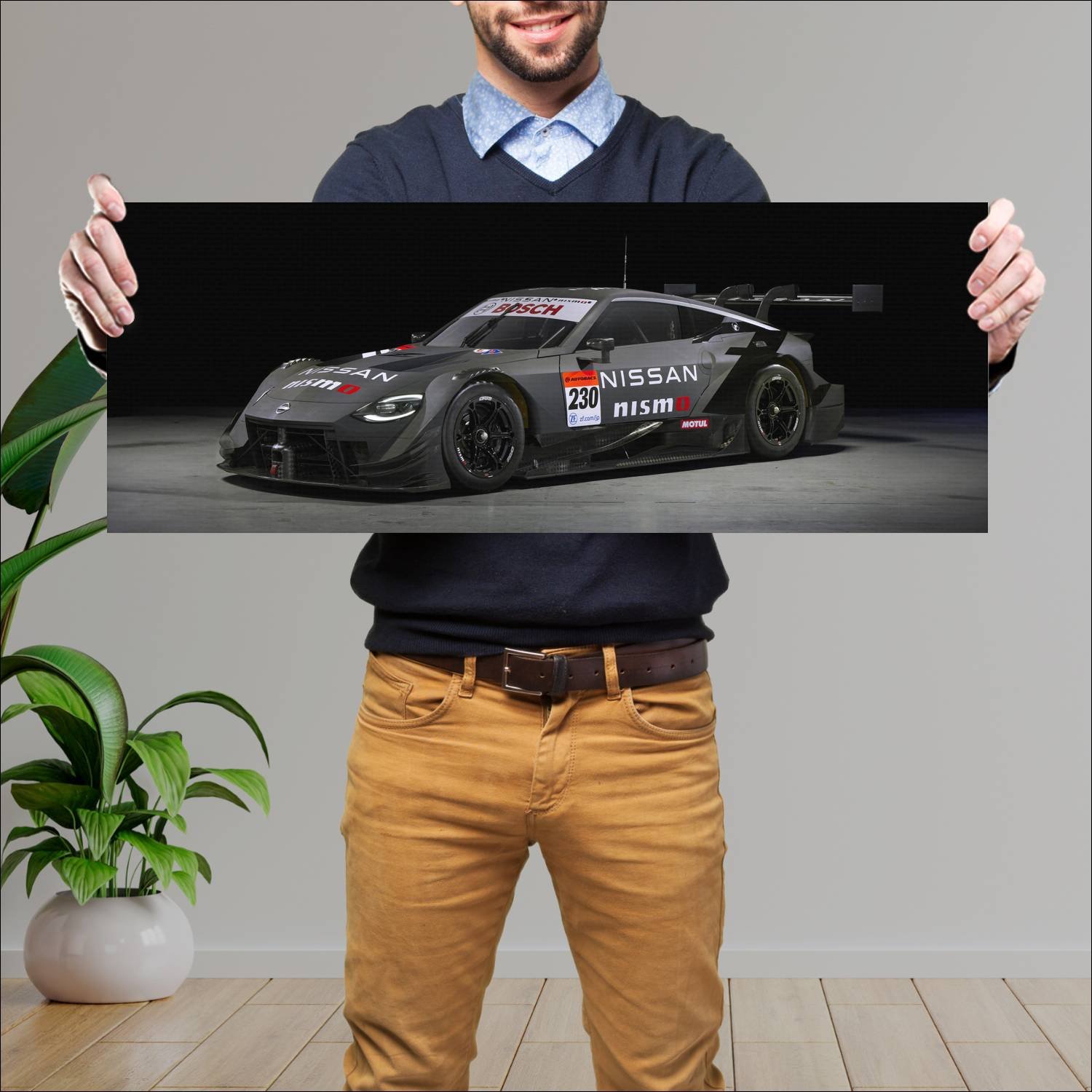 Cuadro grande 30x80cm 2022 nissan z gt500 by nismo 272 Nissan